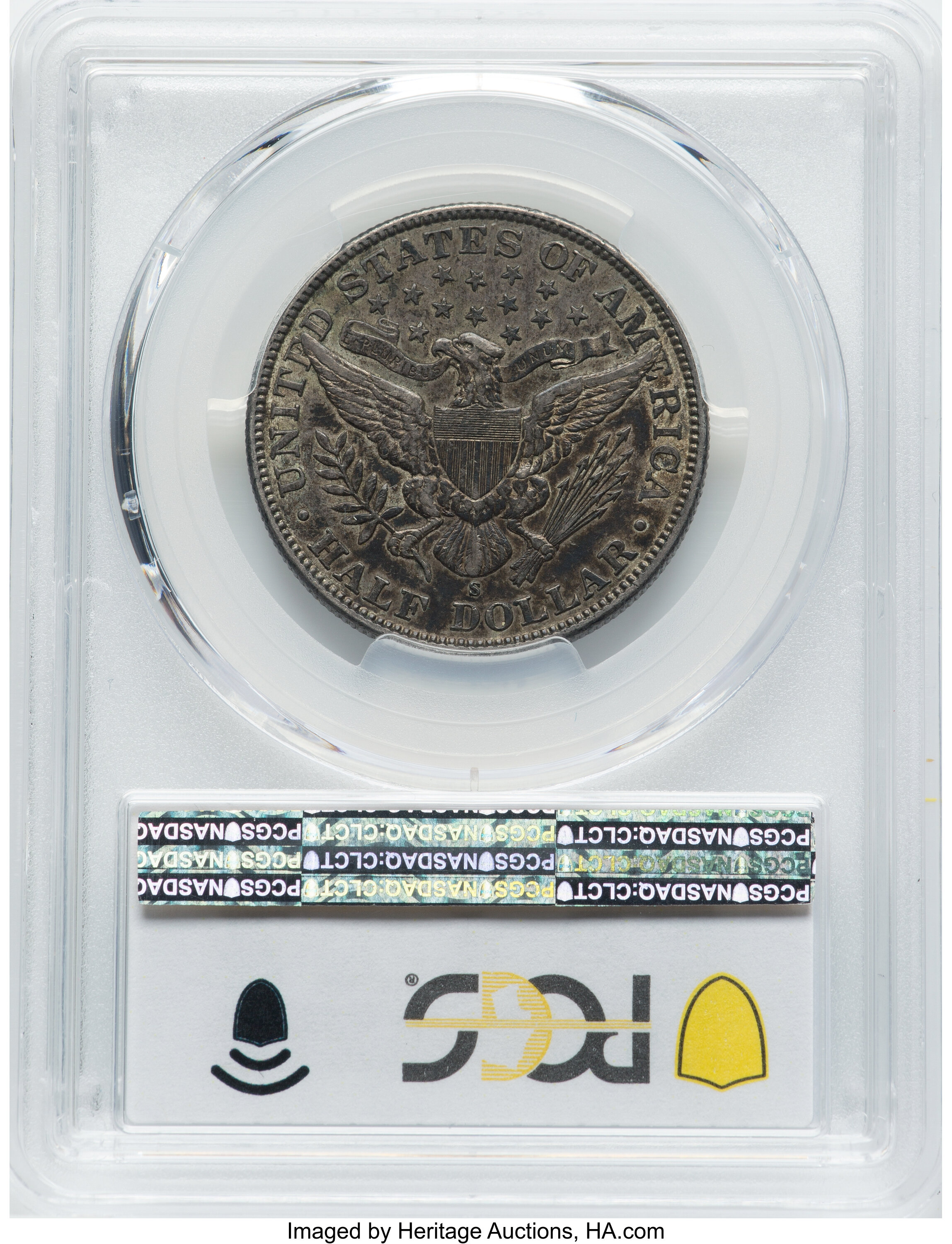 1905-S 50c AU50 thumbnail 2