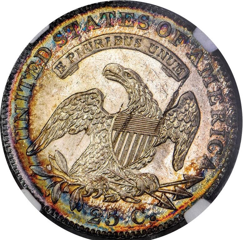1828 25c B-2 AG3 CAC thumbnail 10