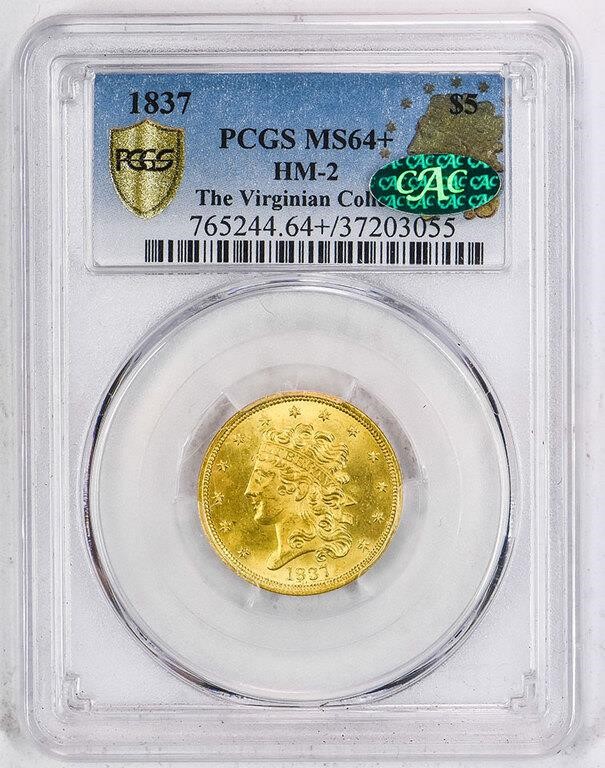 1837 $5  HM-2 VF25 thumbnail 25