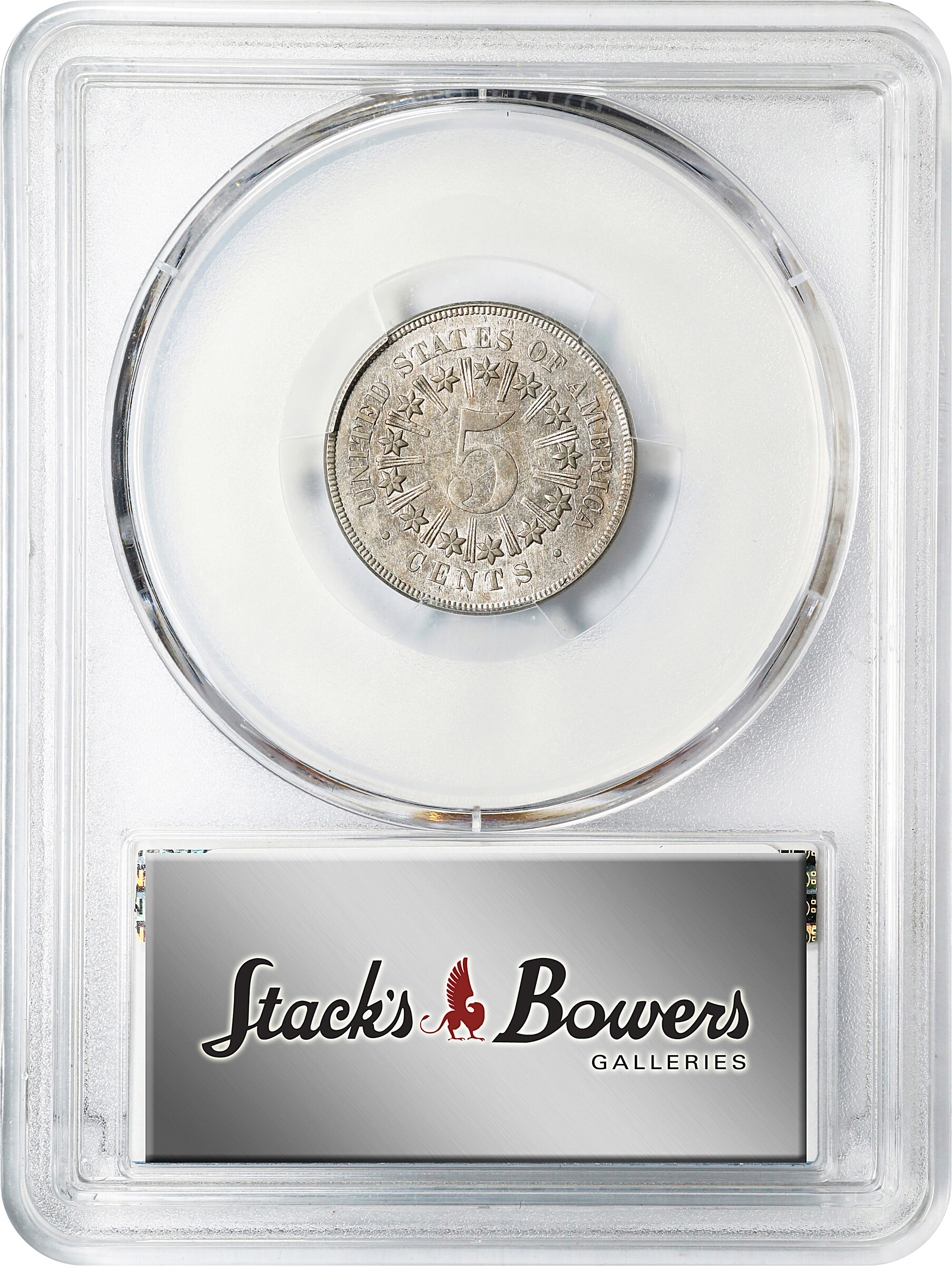 1866/1866 5c Rays, Repunched Date F15 thumbnail 13