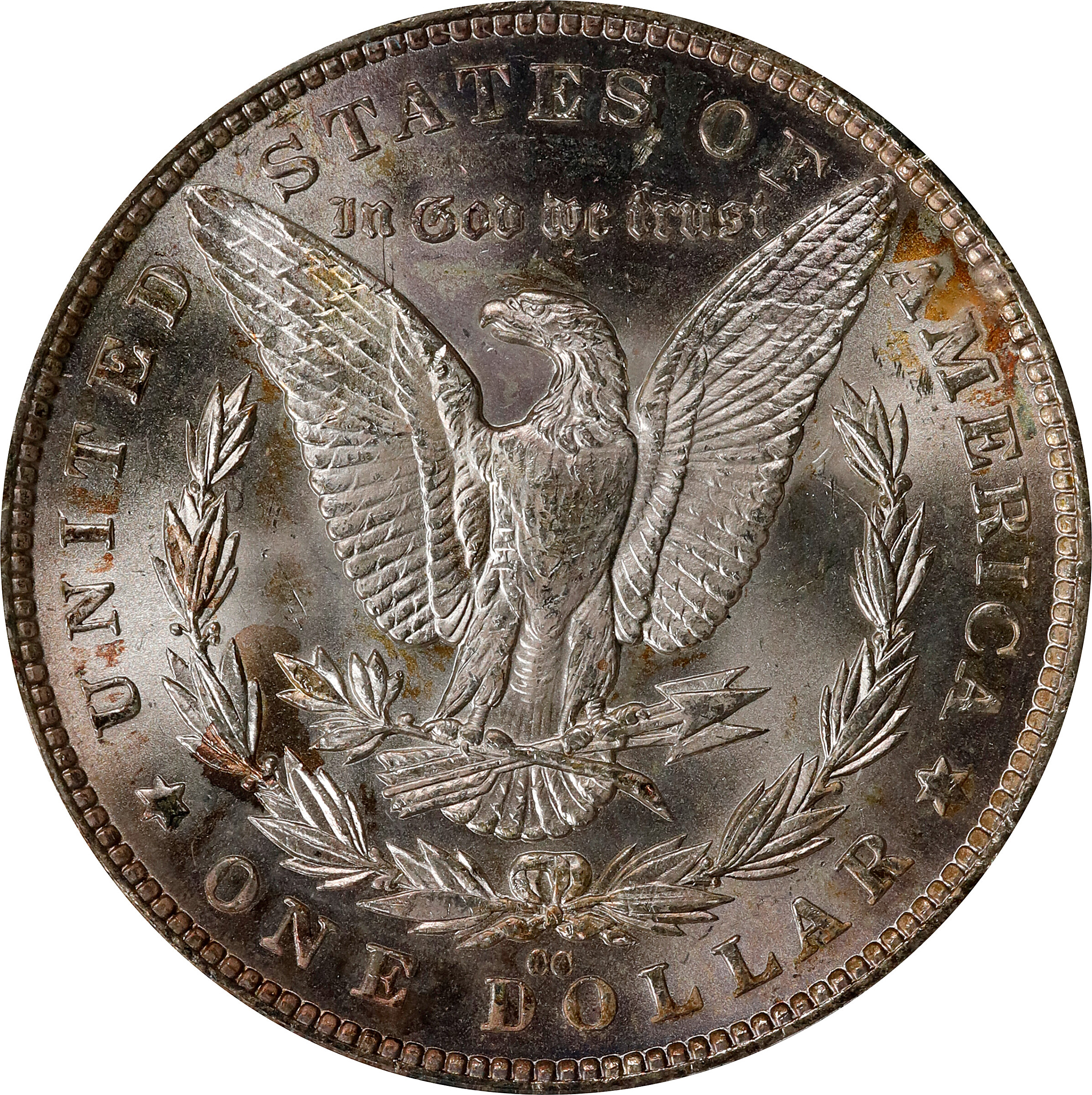1882-CC $1  Spiked Wing, VAM-3 AU50 CAC thumbnail 6