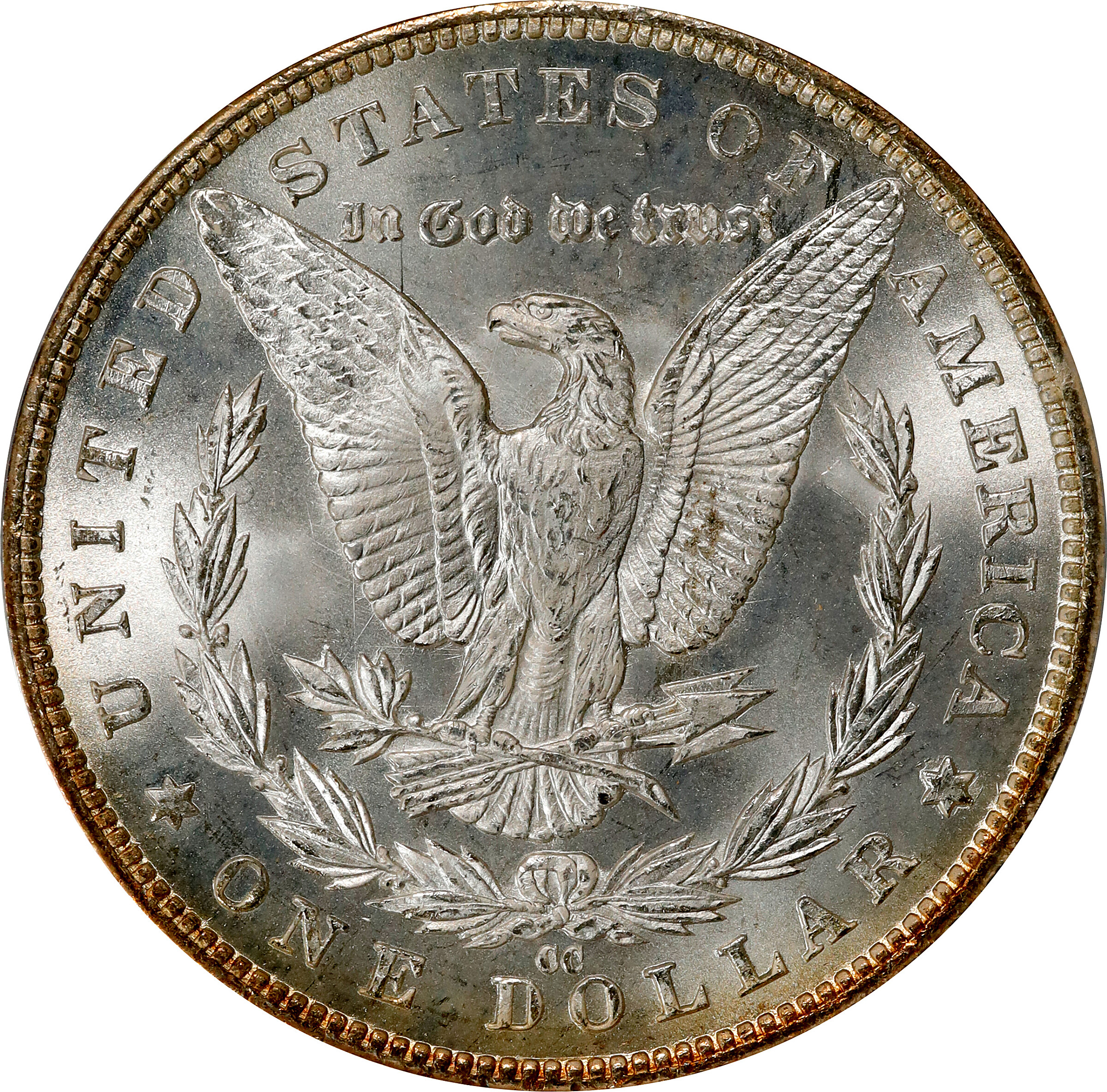 1883-CC $1  CC/CC, Dash Under 8, VAM-5 F15 CAC thumbnail 10