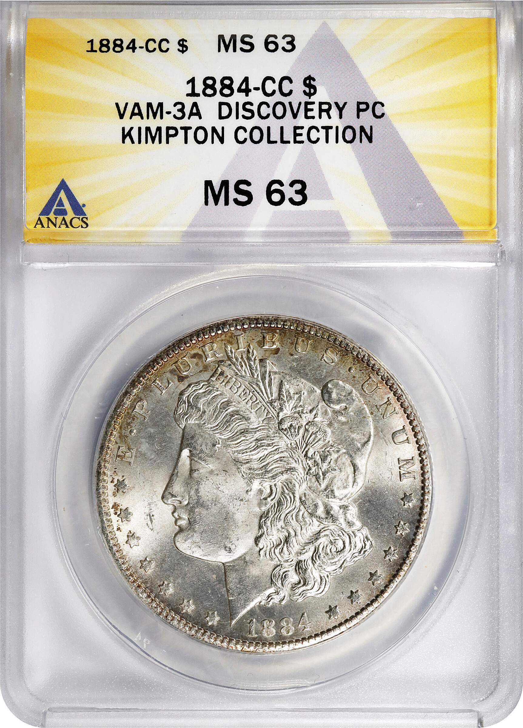 1884-CC $1  Doubled 188, VAM-3 VG10 thumbnail 3