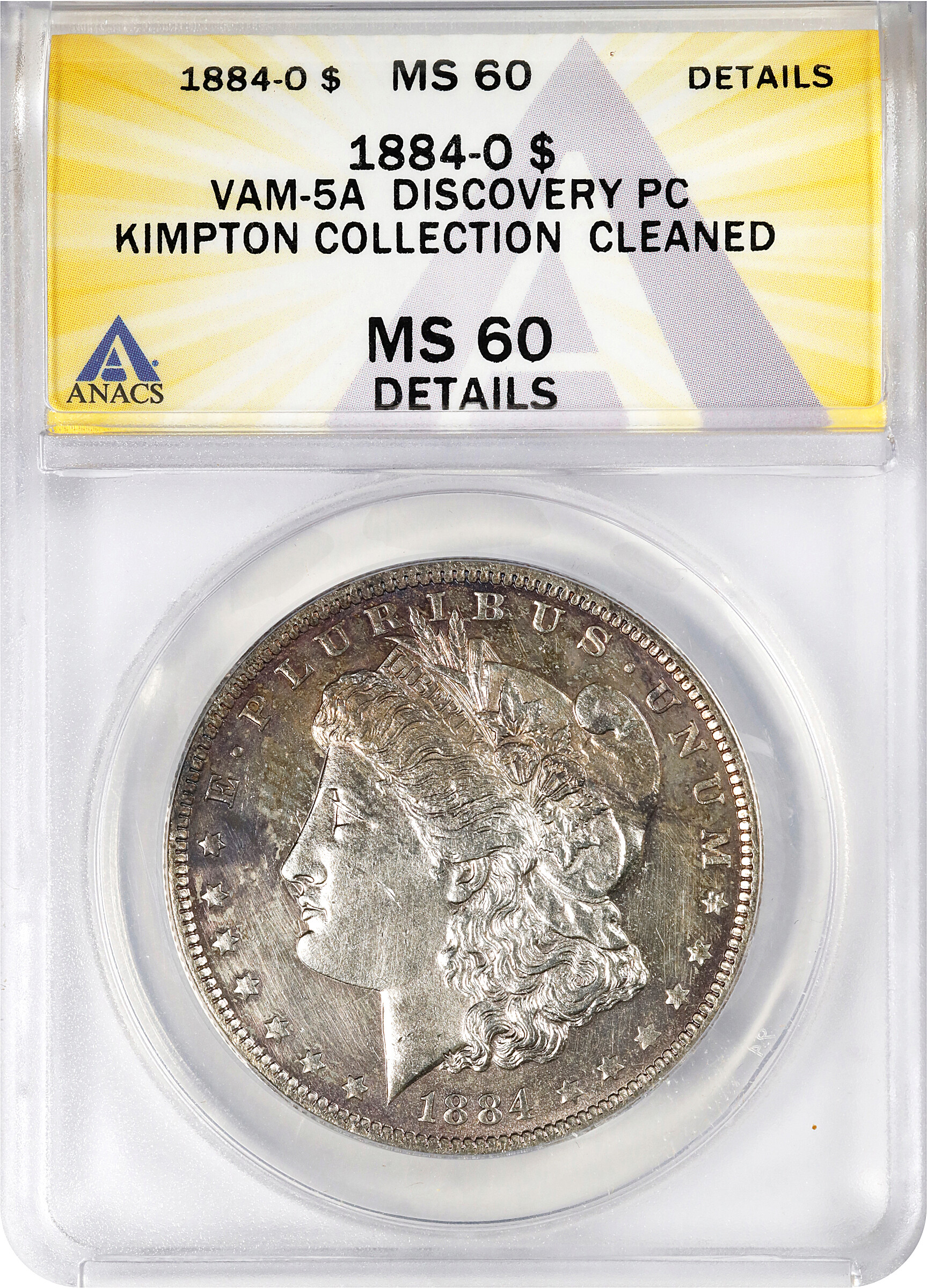 1884-O $1  Far Date, VAM-5 VF20 thumbnail 3