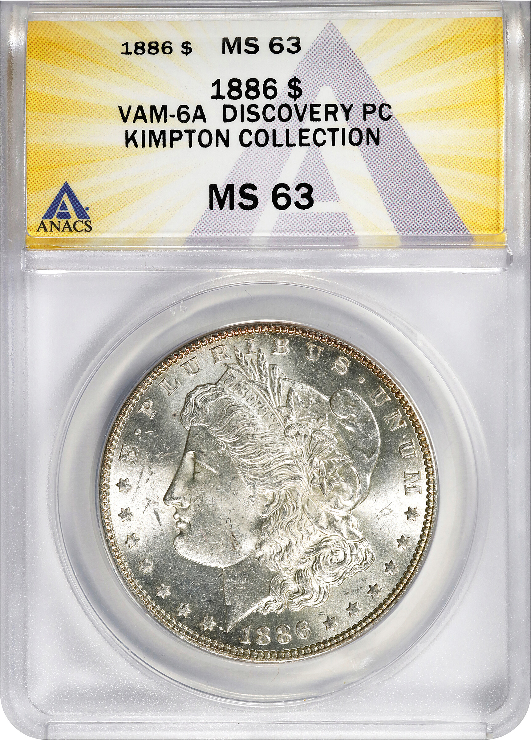 1886 $1  VAM-6 VG10 thumbnail 3