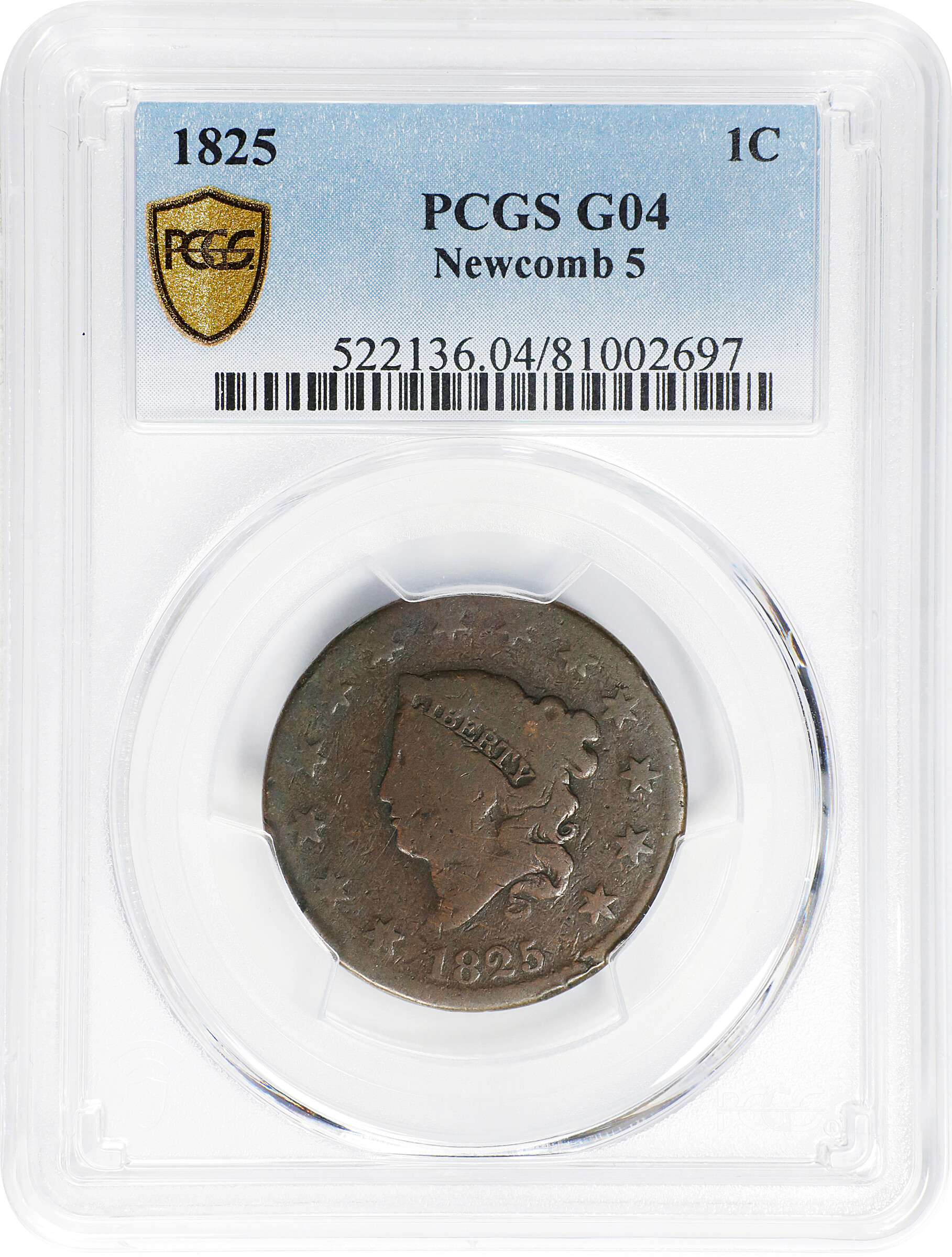 1825 1c MS BN G4 BN thumbnail 3
