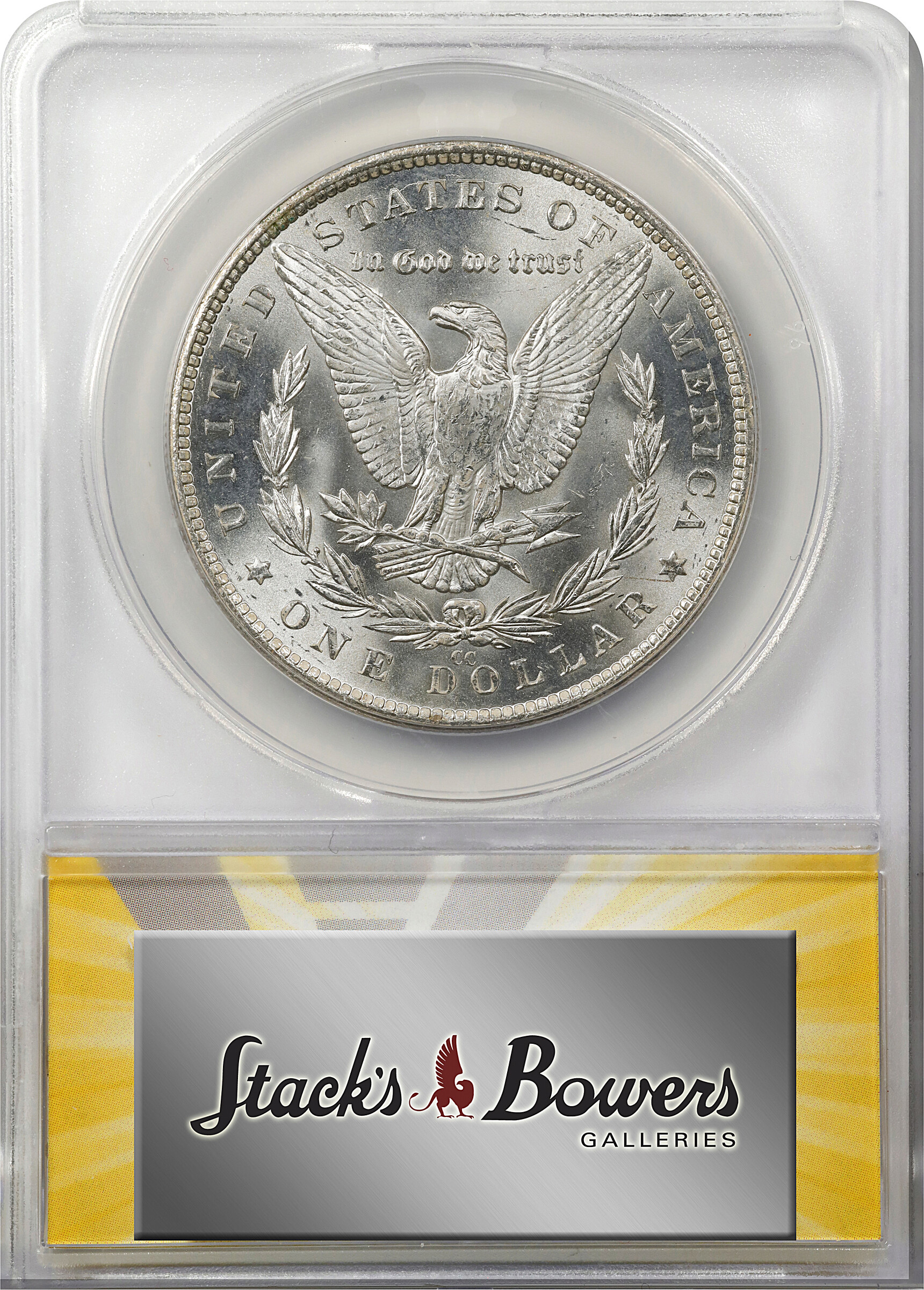 1882-CC $1  Spiked Wing, VAM-3 AU50 CAC thumbnail 4