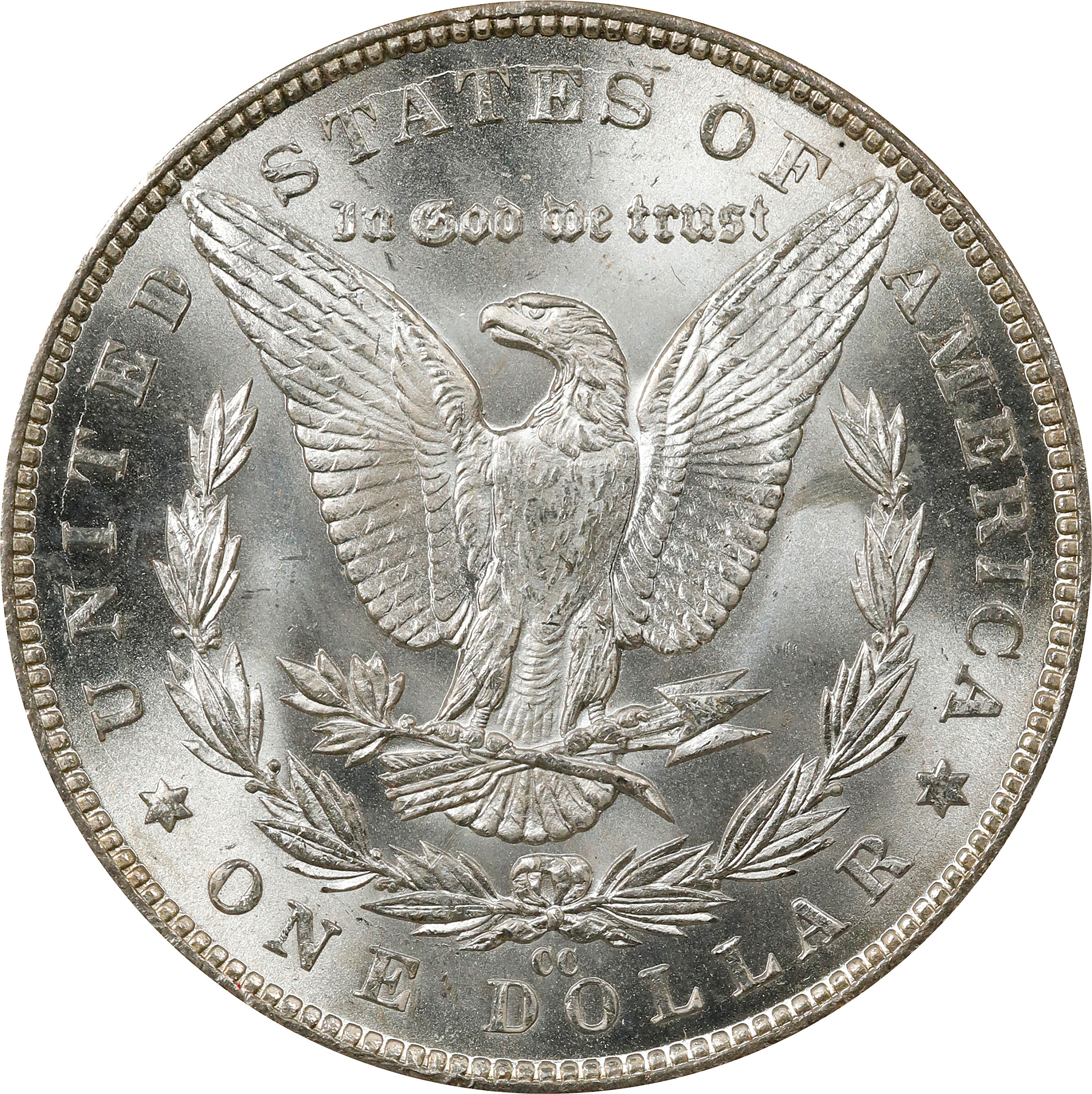 1883-CC $1  CC/CC, Dash Under 8, VAM-5 F15 CAC thumbnail 2