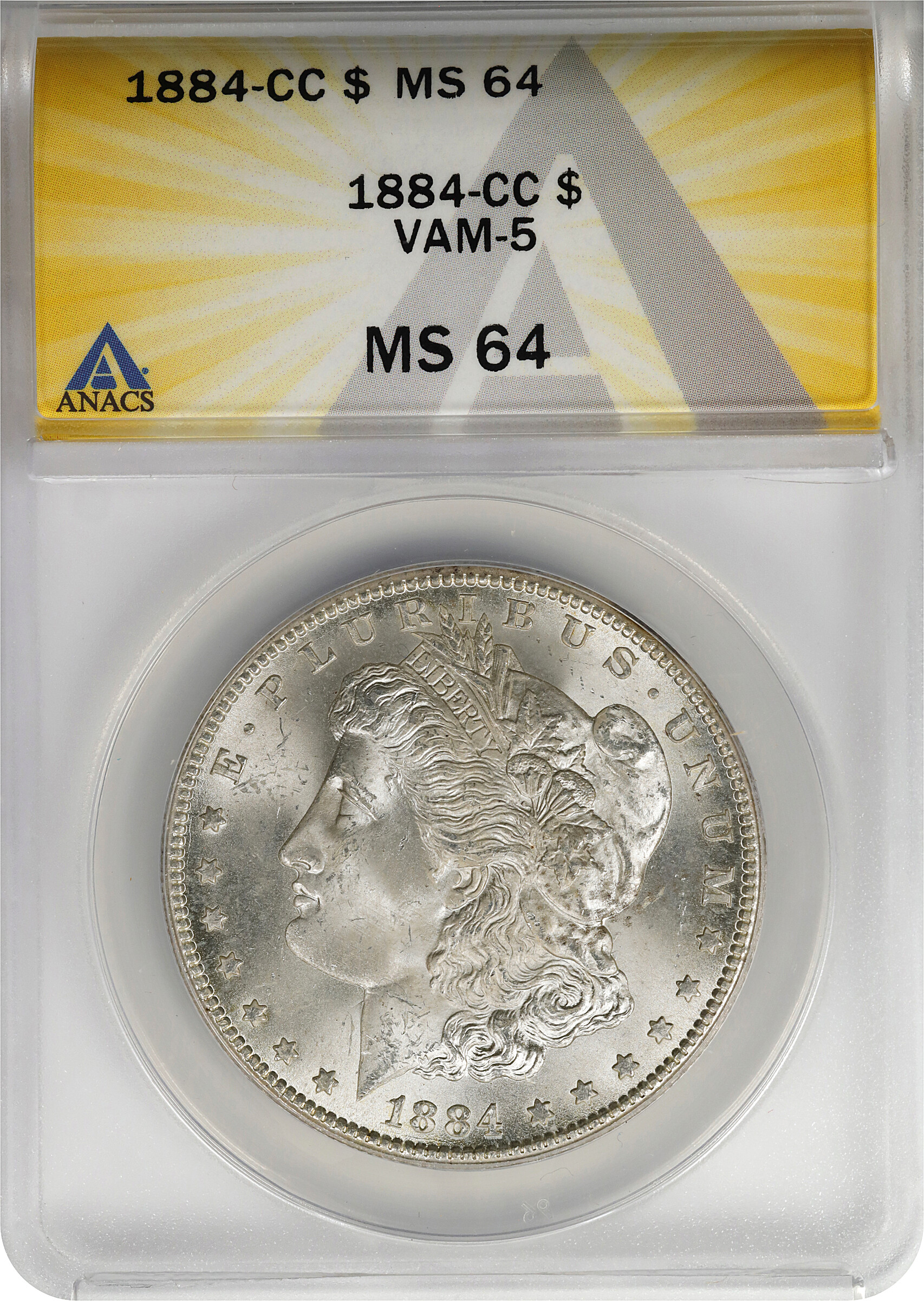 1884-CC $1  Far Date, VAM-5 VF30 thumbnail 7