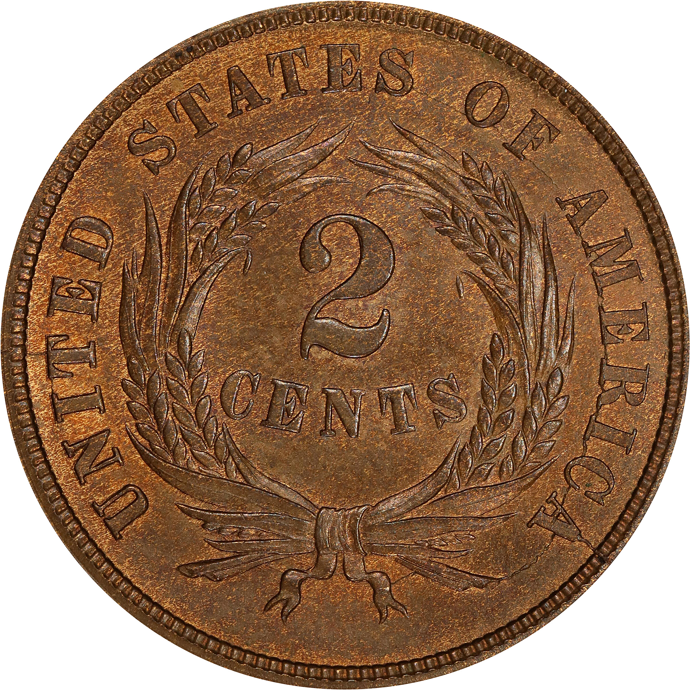 1865 2c Fancy 5 MS RB MS65 RB thumbnail 20