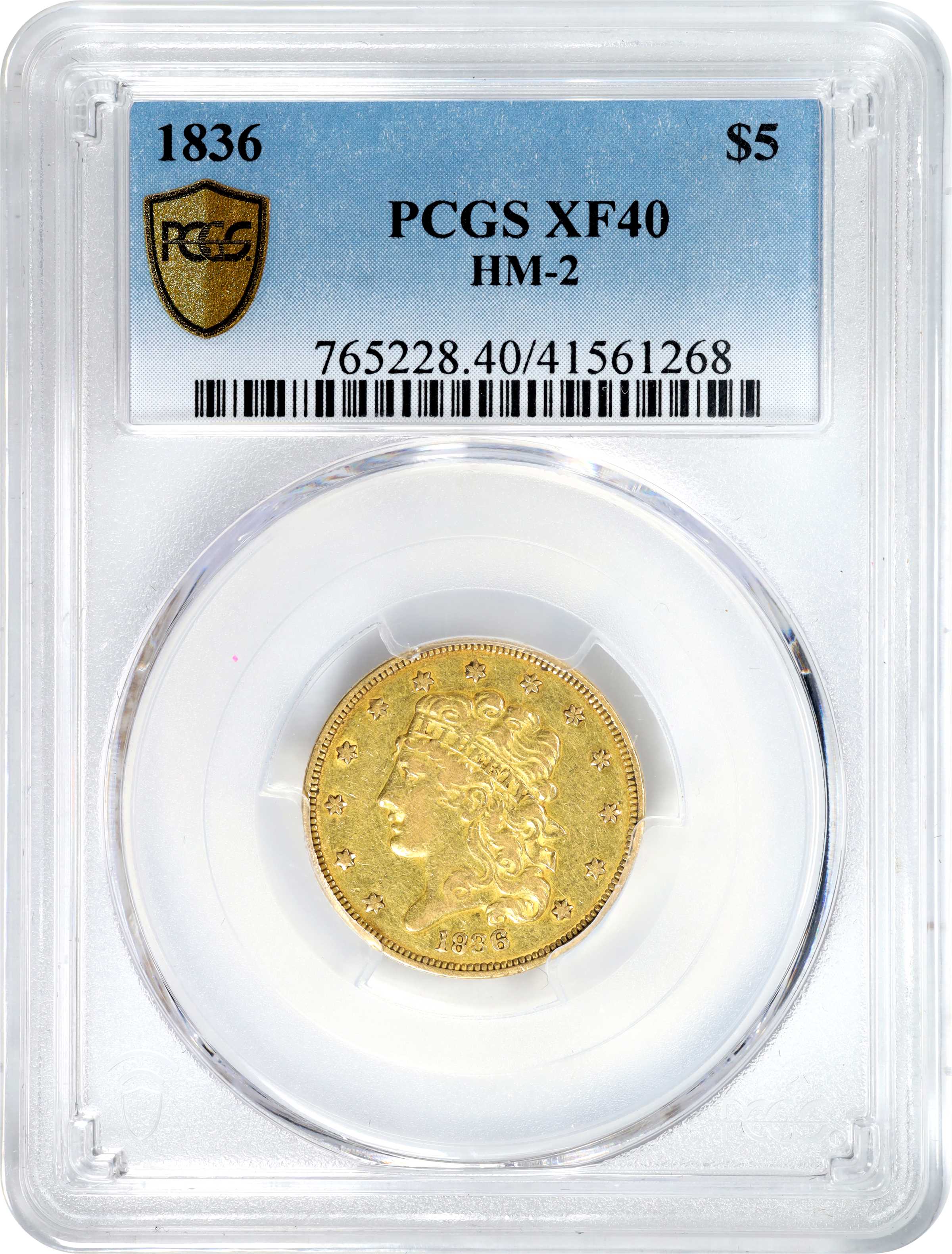 1836 $5  HM-2 MS thumbnail 12