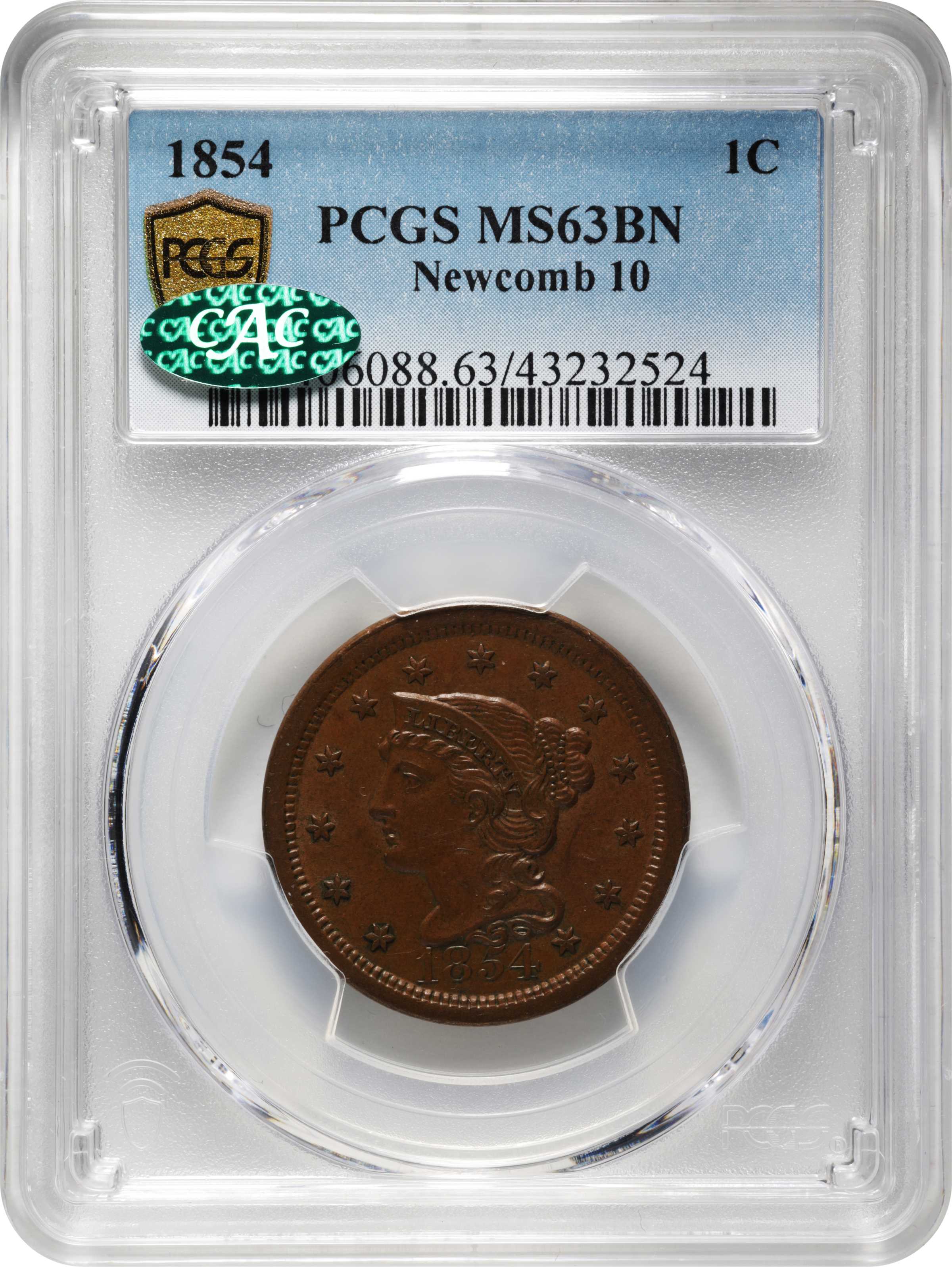 1854 1c N-10 MS BN thumbnail 11