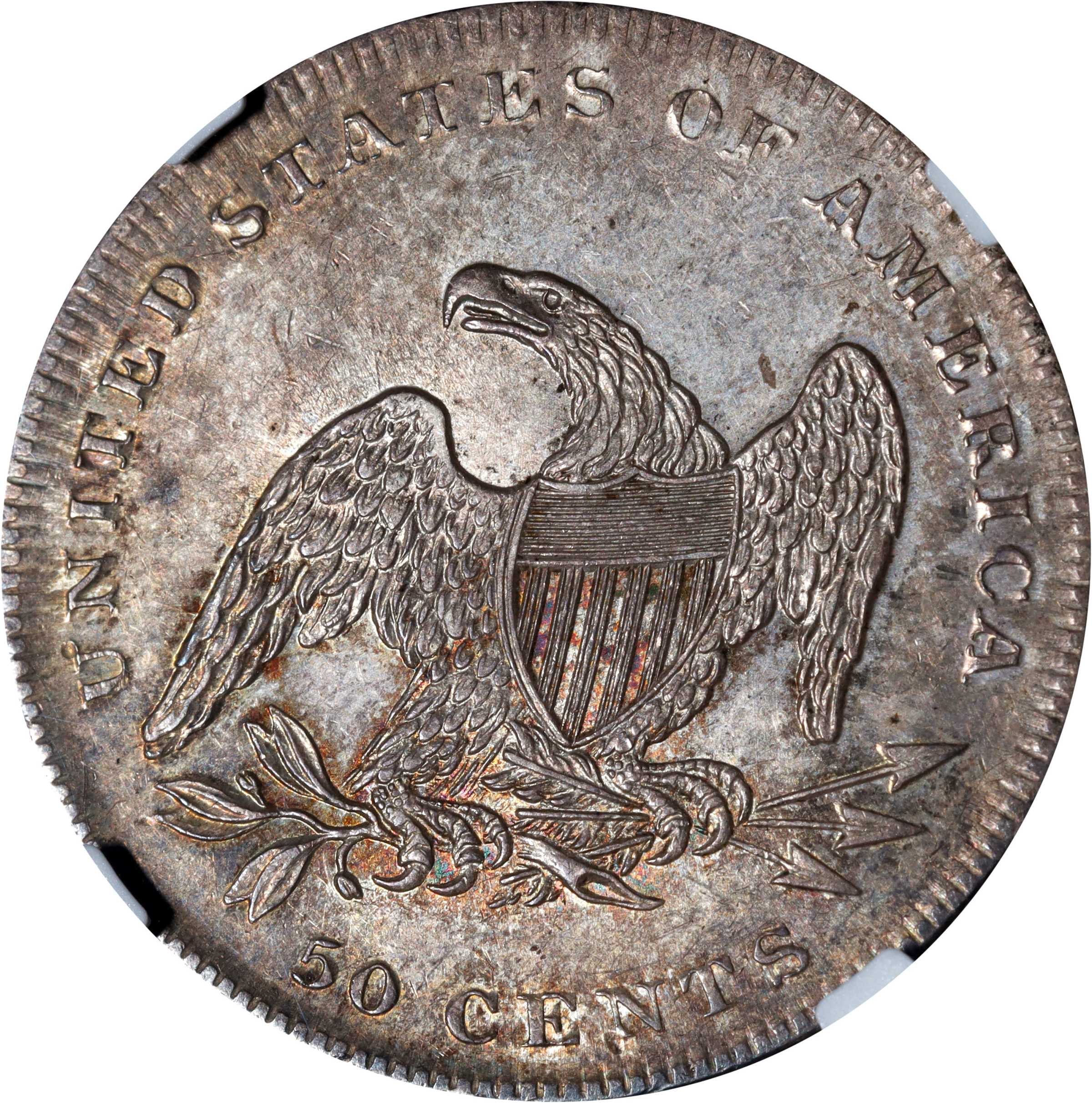 1837 50c Reeded Edge, GR-24 AG3 thumbnail 7