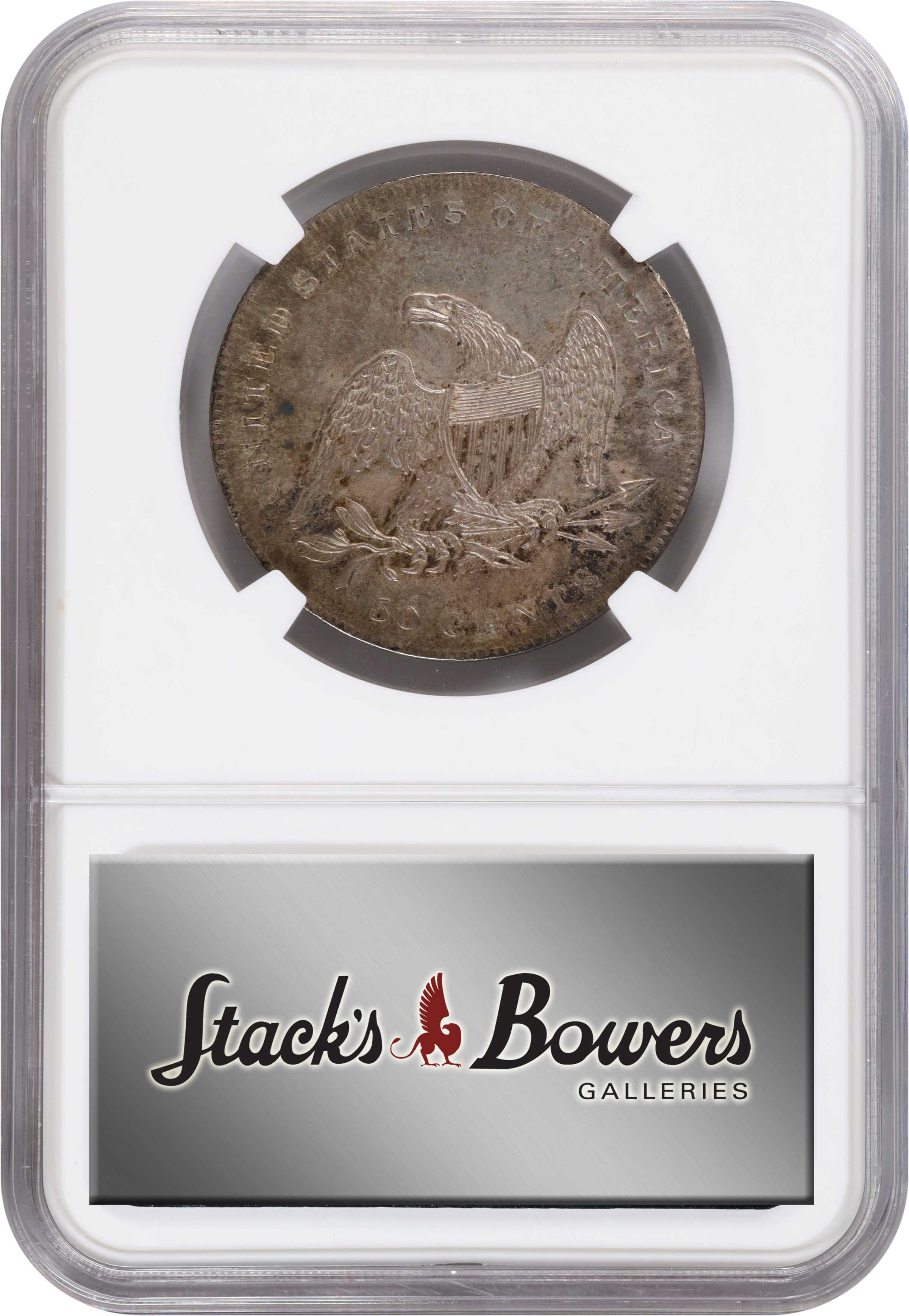 1837 50c Reeded Edge, GR-24 AG3 thumbnail 9