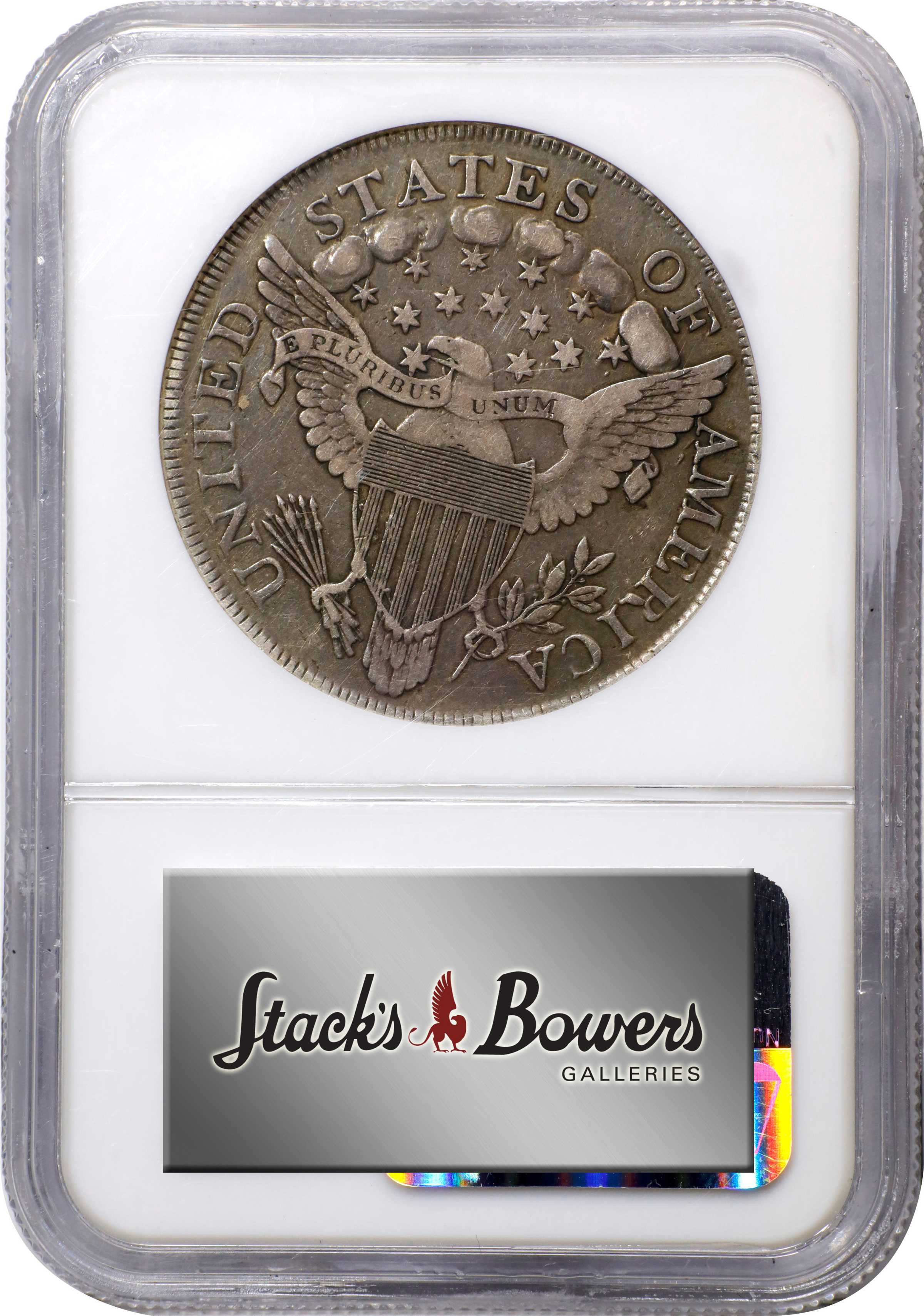 1799 $1  7x6 Stars, B-21, BB-169 AU58 thumbnail 17