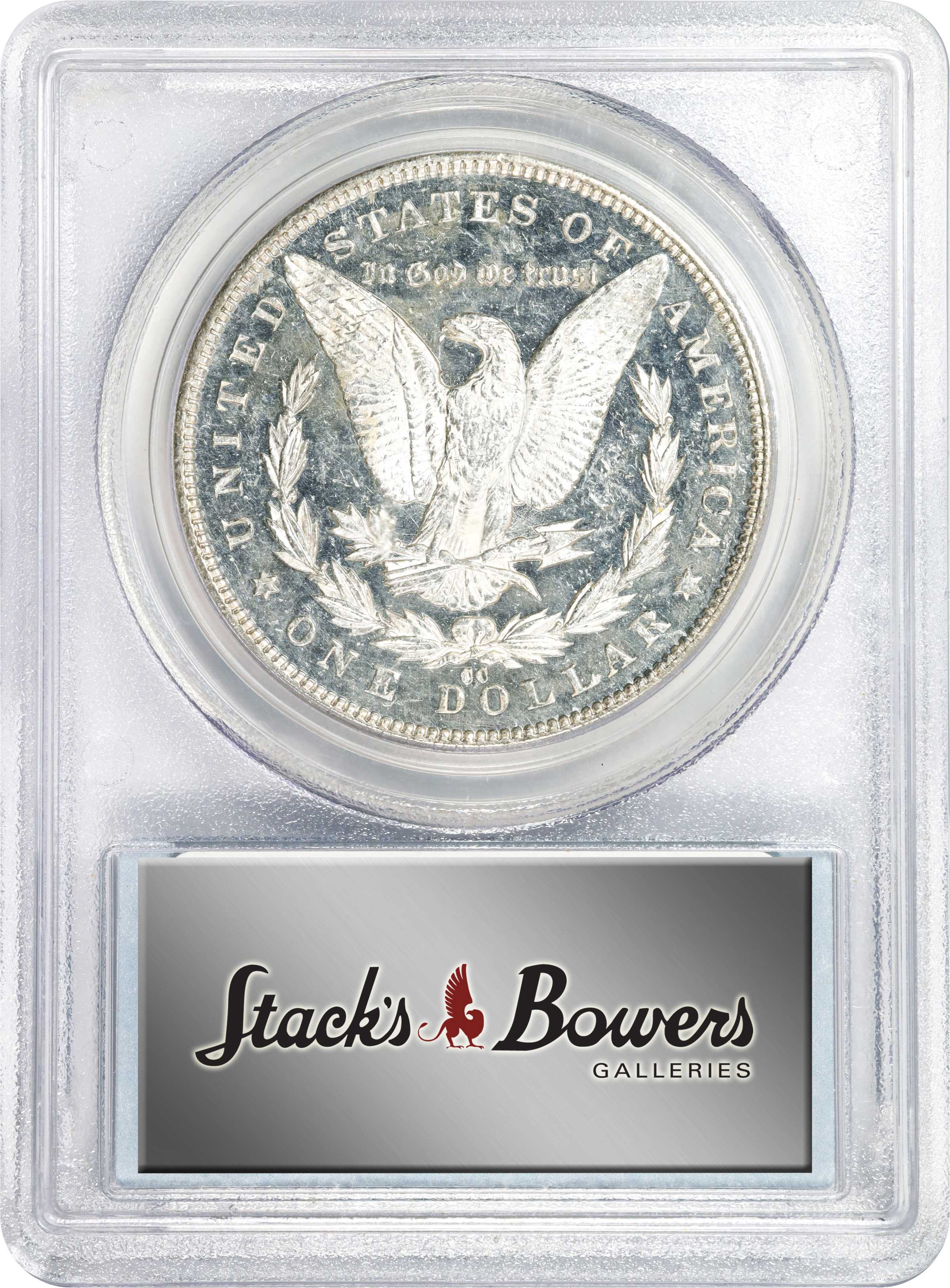 1891-CC $1  Spitting Eagle, VAM-3  MS DMPL MS61 DMPL thumbnail 13