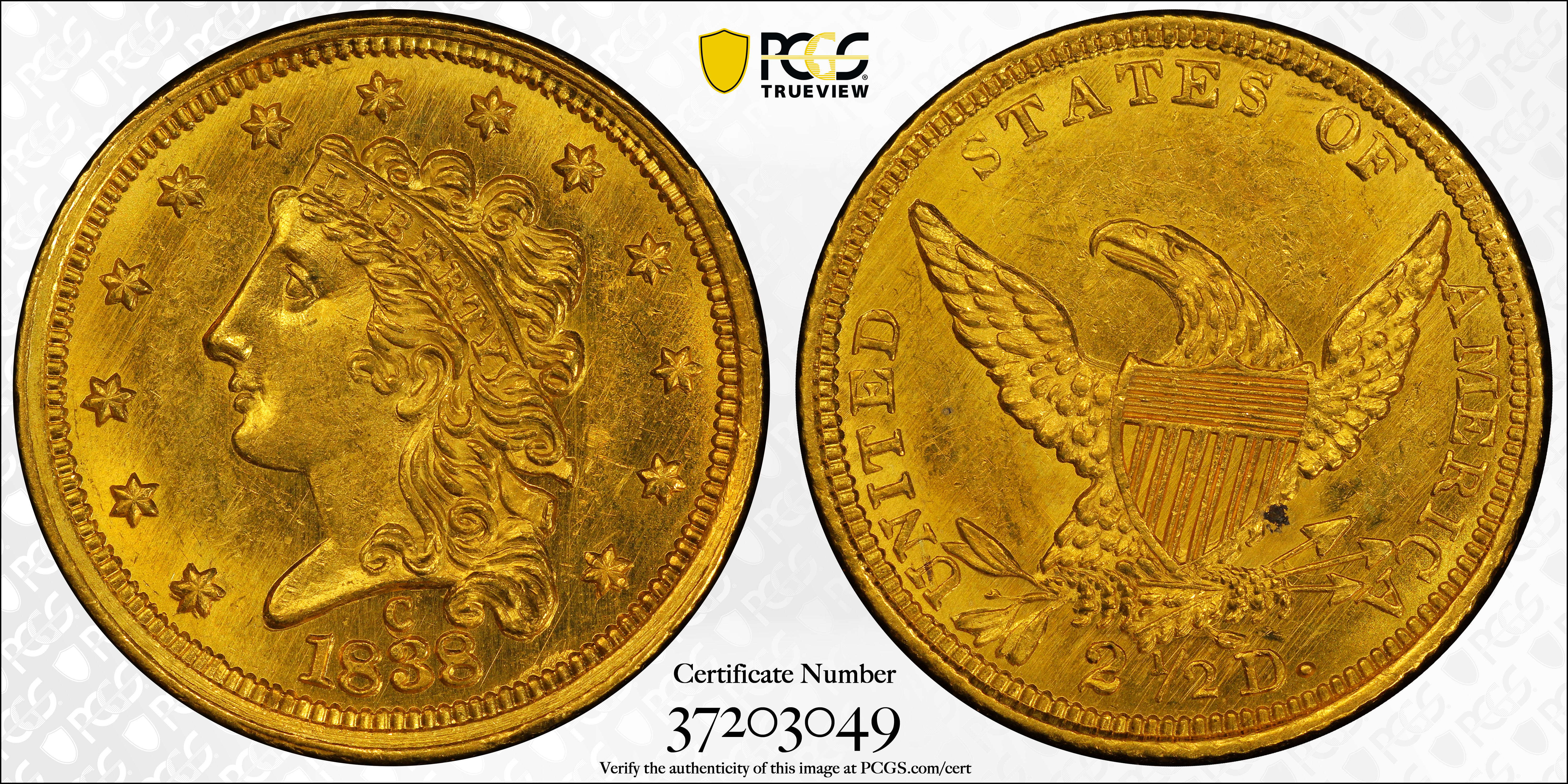 1838-C $2 1/2 HM-1 MS thumbnail 16
