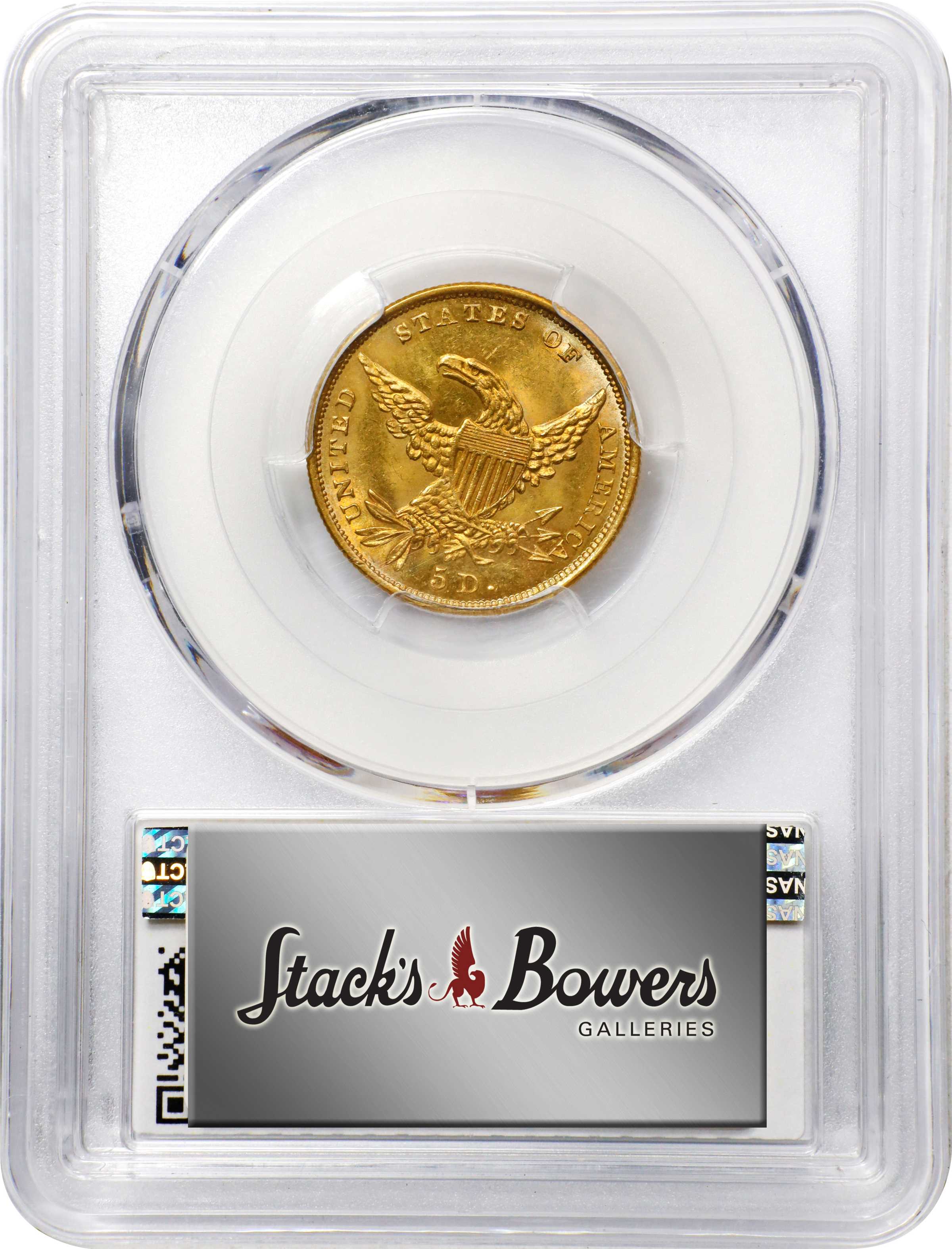 1834 $5  Classic Head, Plain 4, HM-5 VF35 thumbnail 20