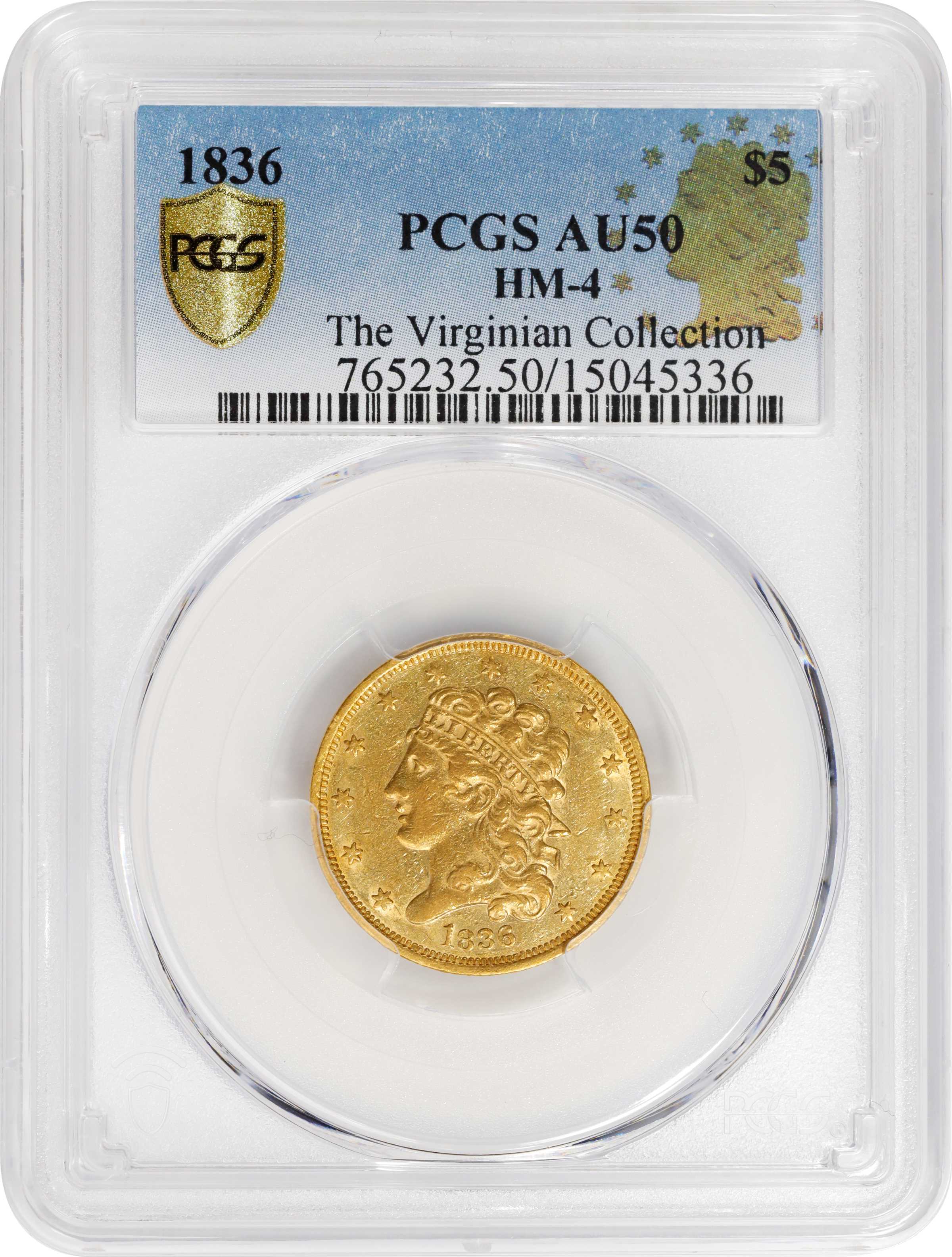 1836 $5  HM-2 MS60 CAC thumbnail 22
