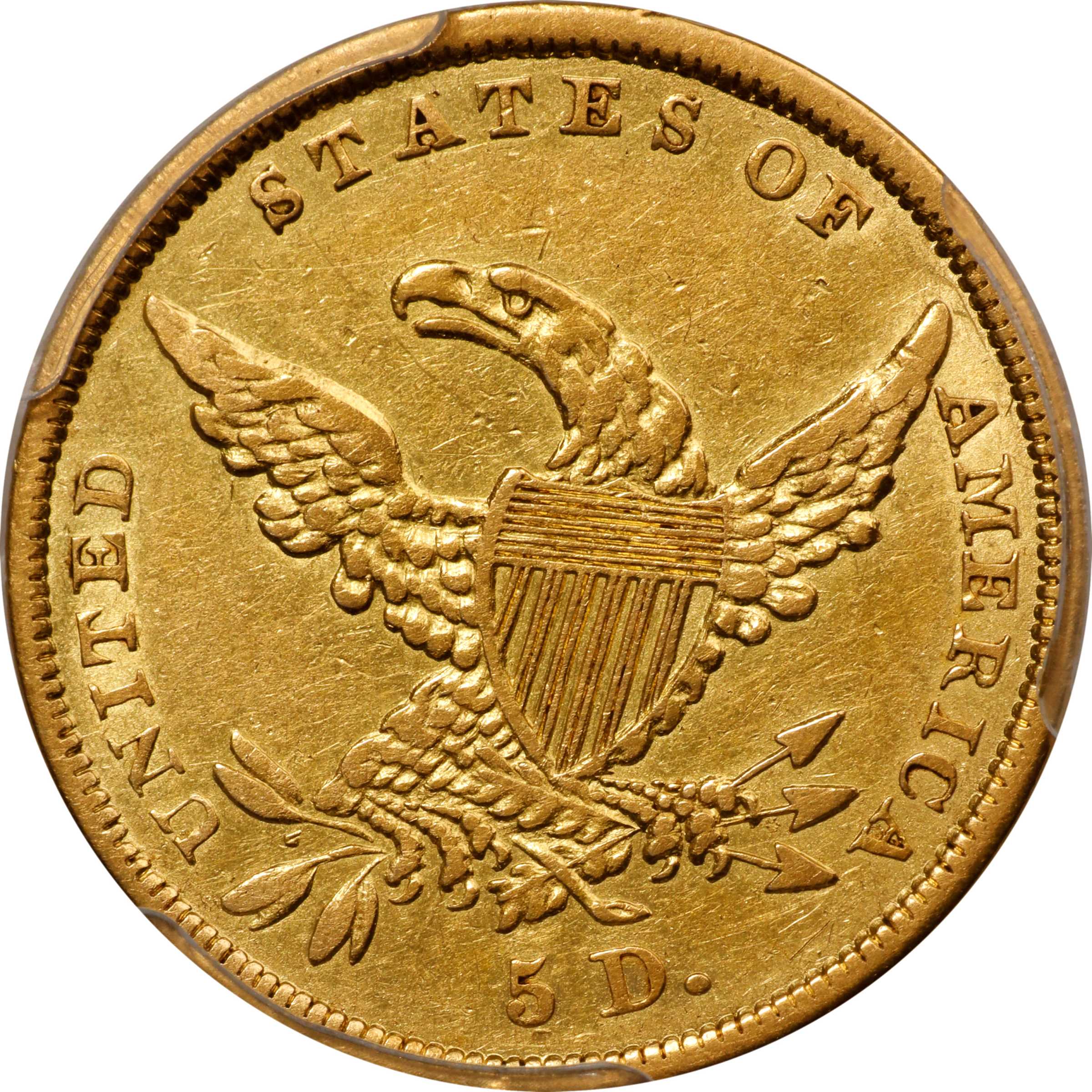1836 $5  HM-5 MS64 thumbnail 9