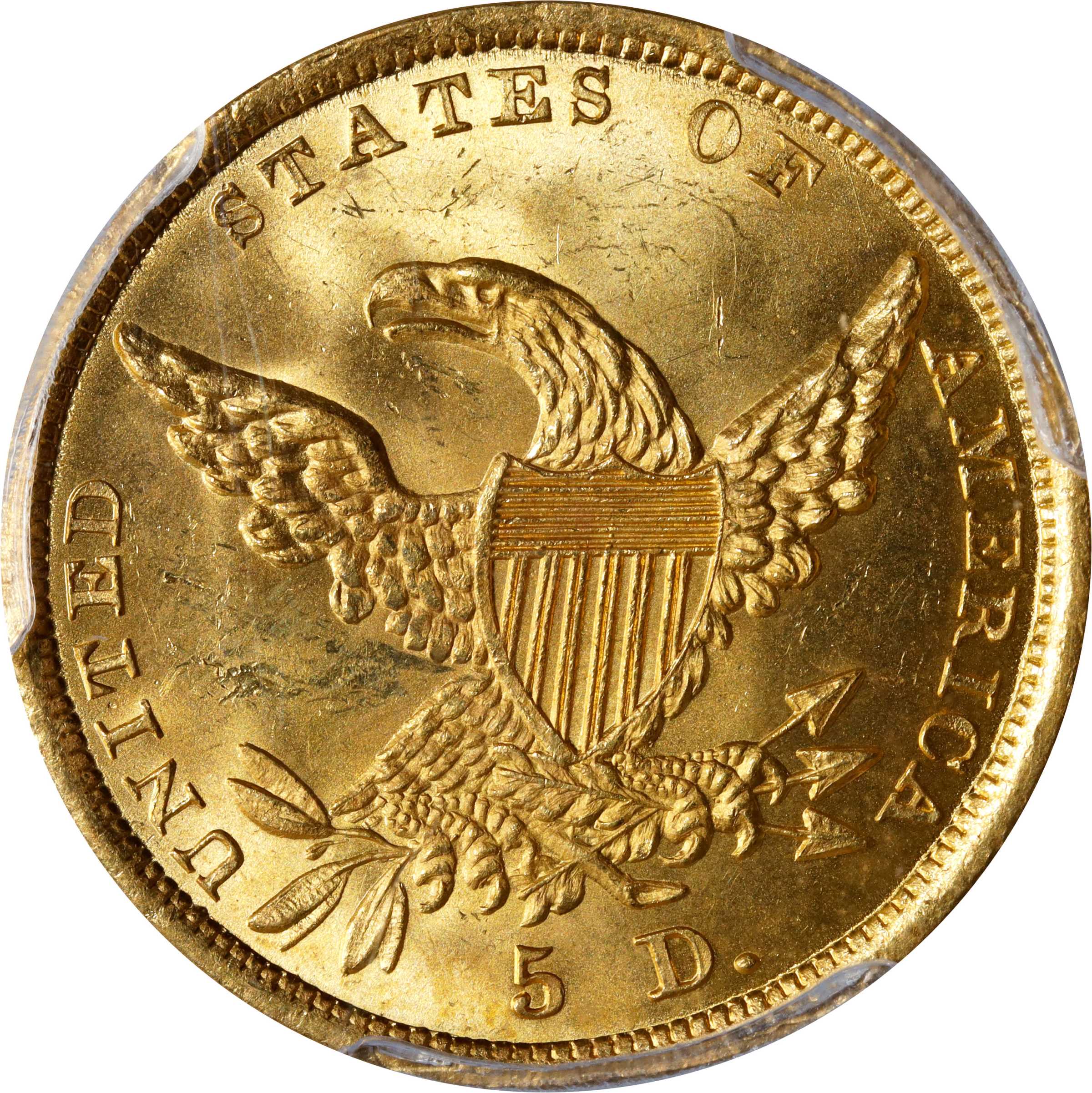 1836 $5  HM-8 MS thumbnail 7