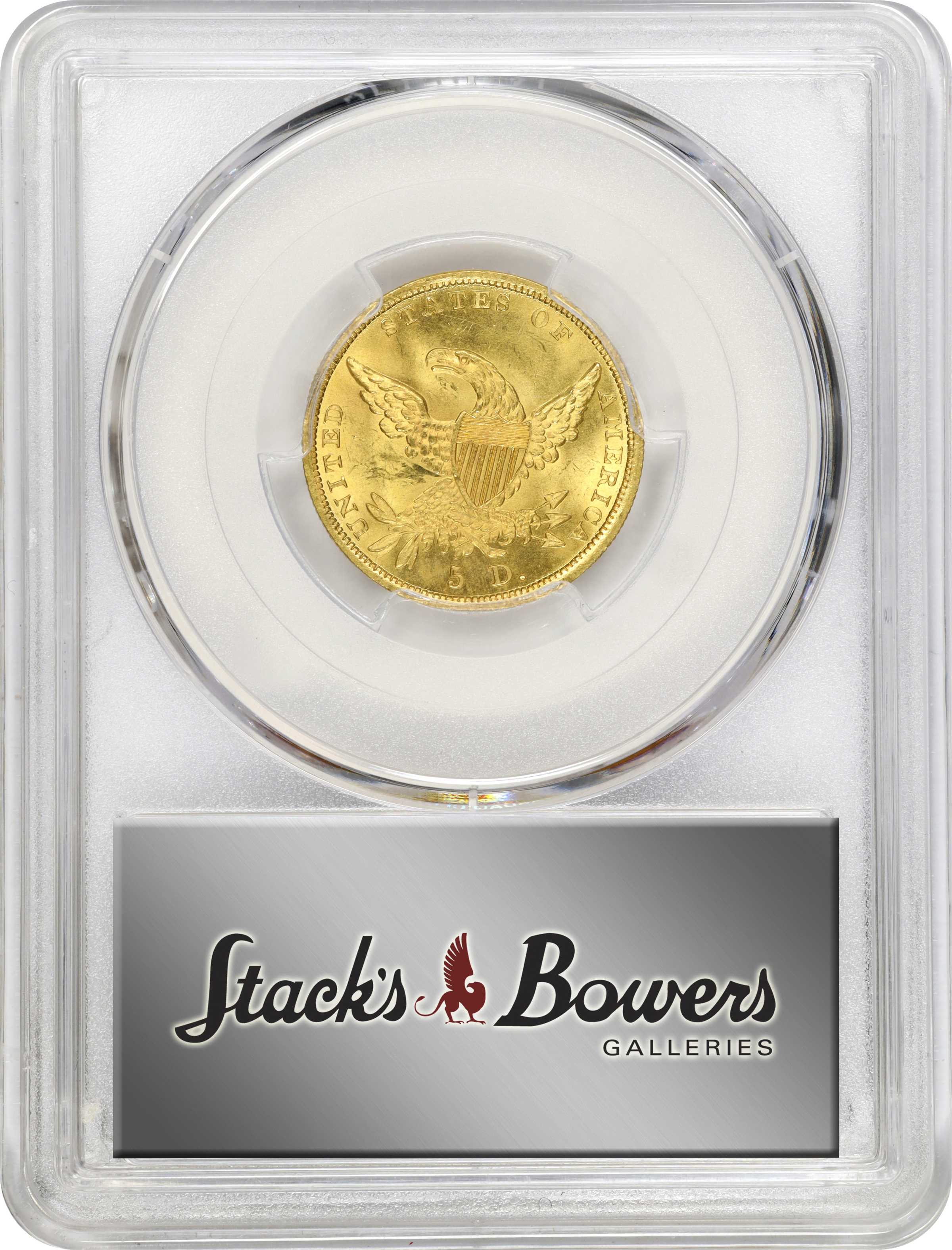1836 $5  HM-8 MS thumbnail 5