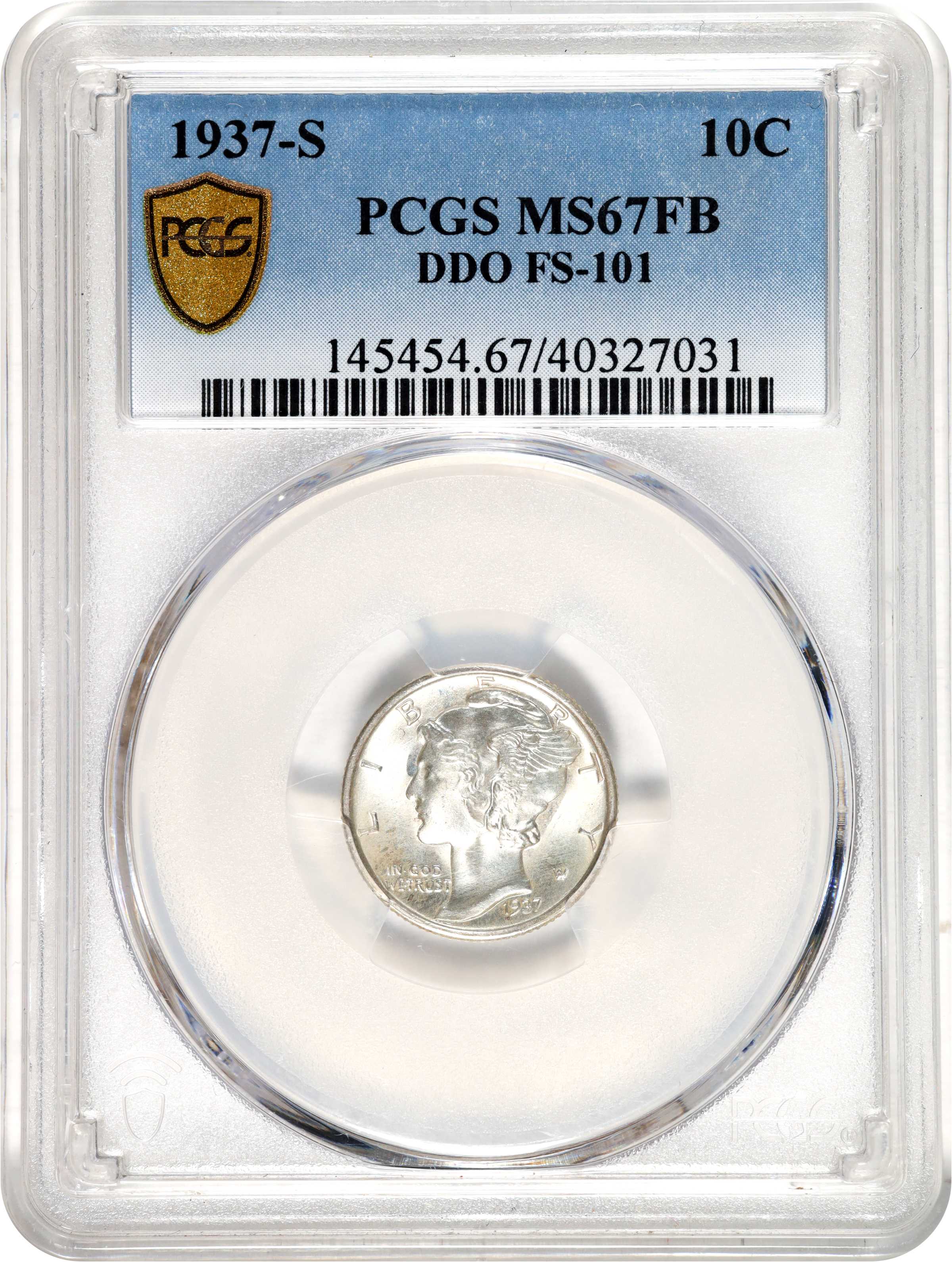 1937-S 10c Doubled Die Obverse, FS-101 MS FB thumbnail 4