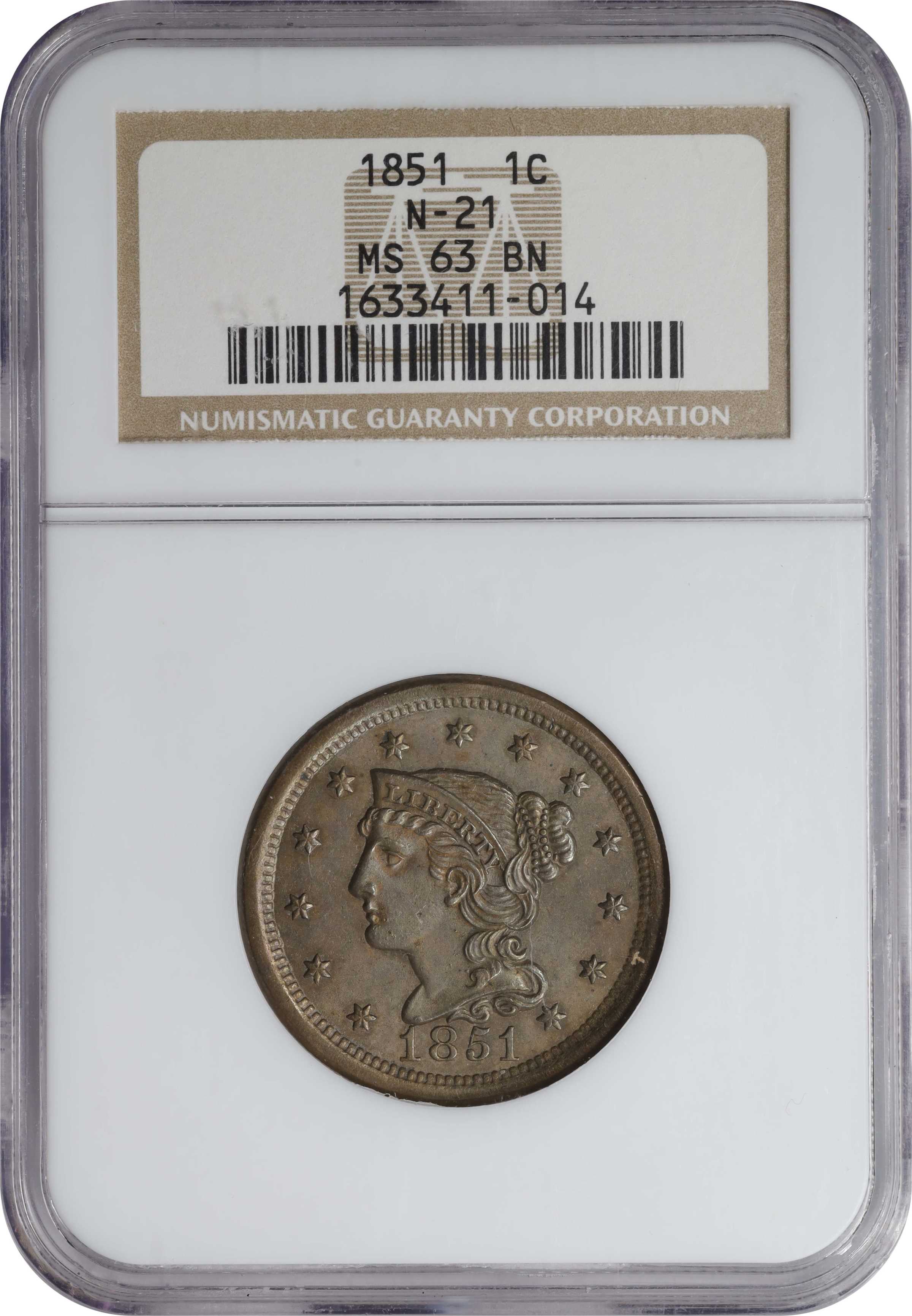 1851 1c N-21 MS BN thumbnail 8