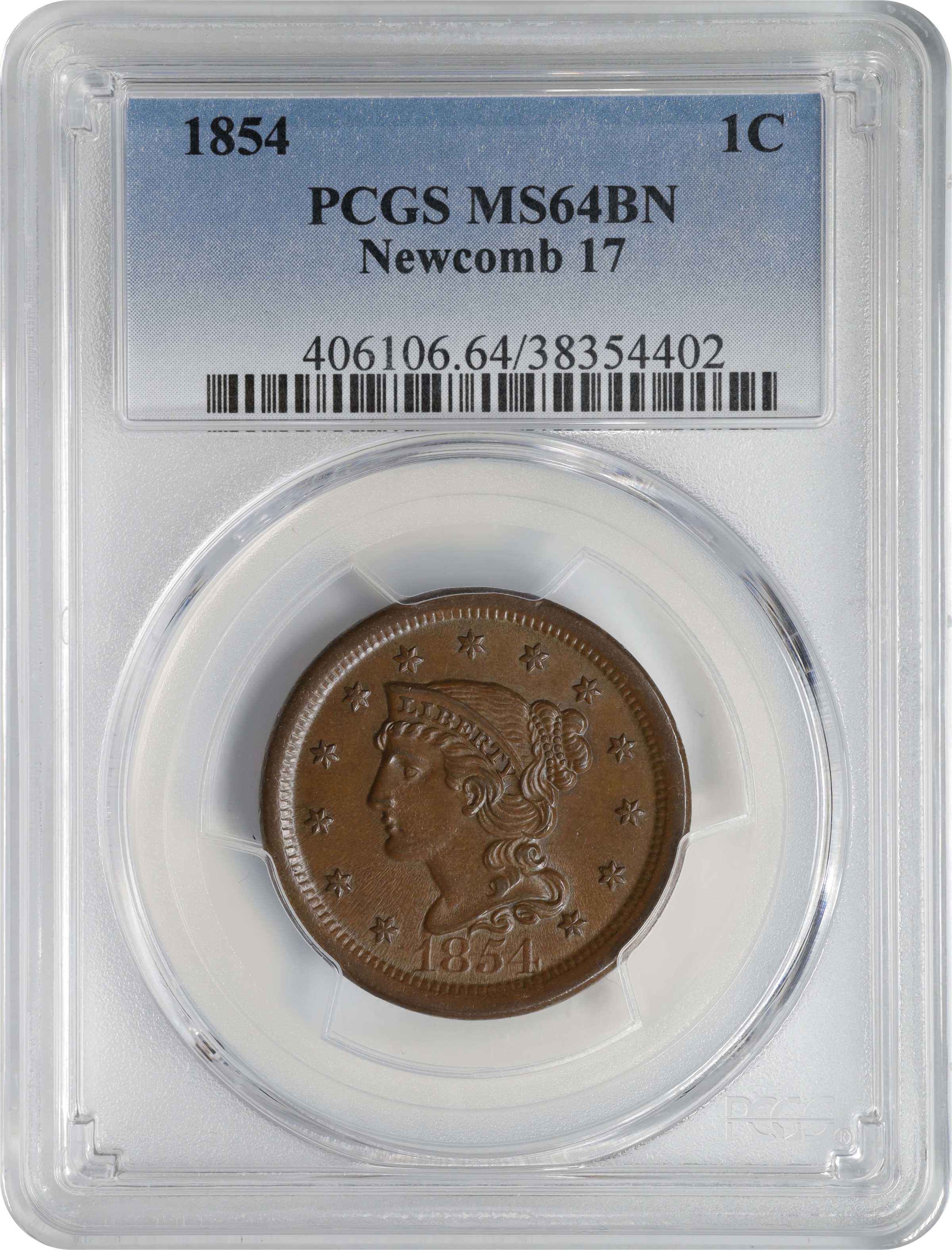 1854 1c N-17 MS BN thumbnail 11