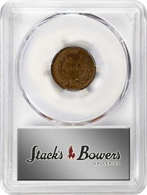 image for: 1897 Indian Cent. Snow-1, FS-401. Misplaced Date, 1 in Neck. MS-63 BN (PCGS).