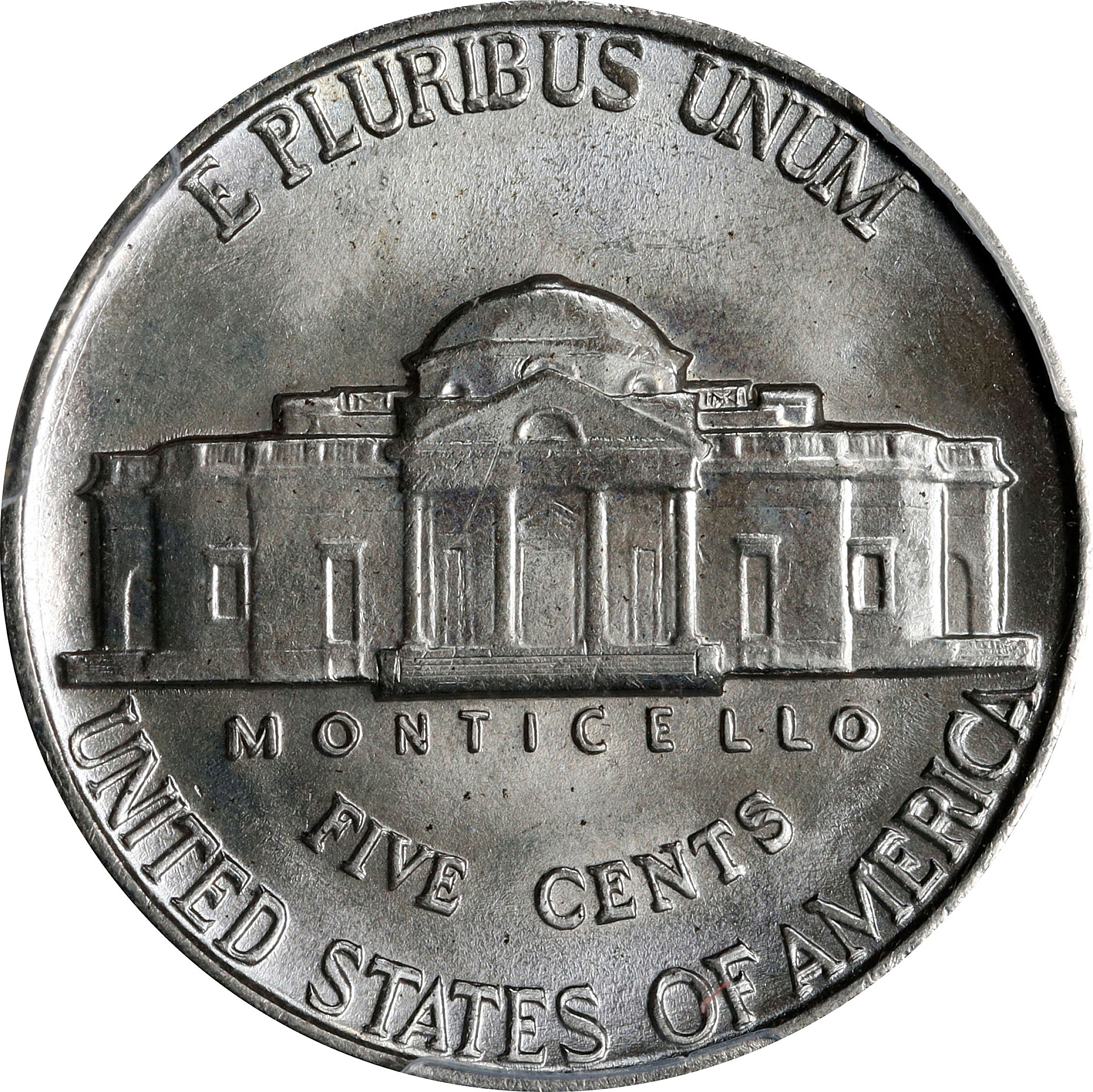 1939 5c Reverse of 1940, Doubled Die Reverse, FS-802 F12 CAC thumbnail 6