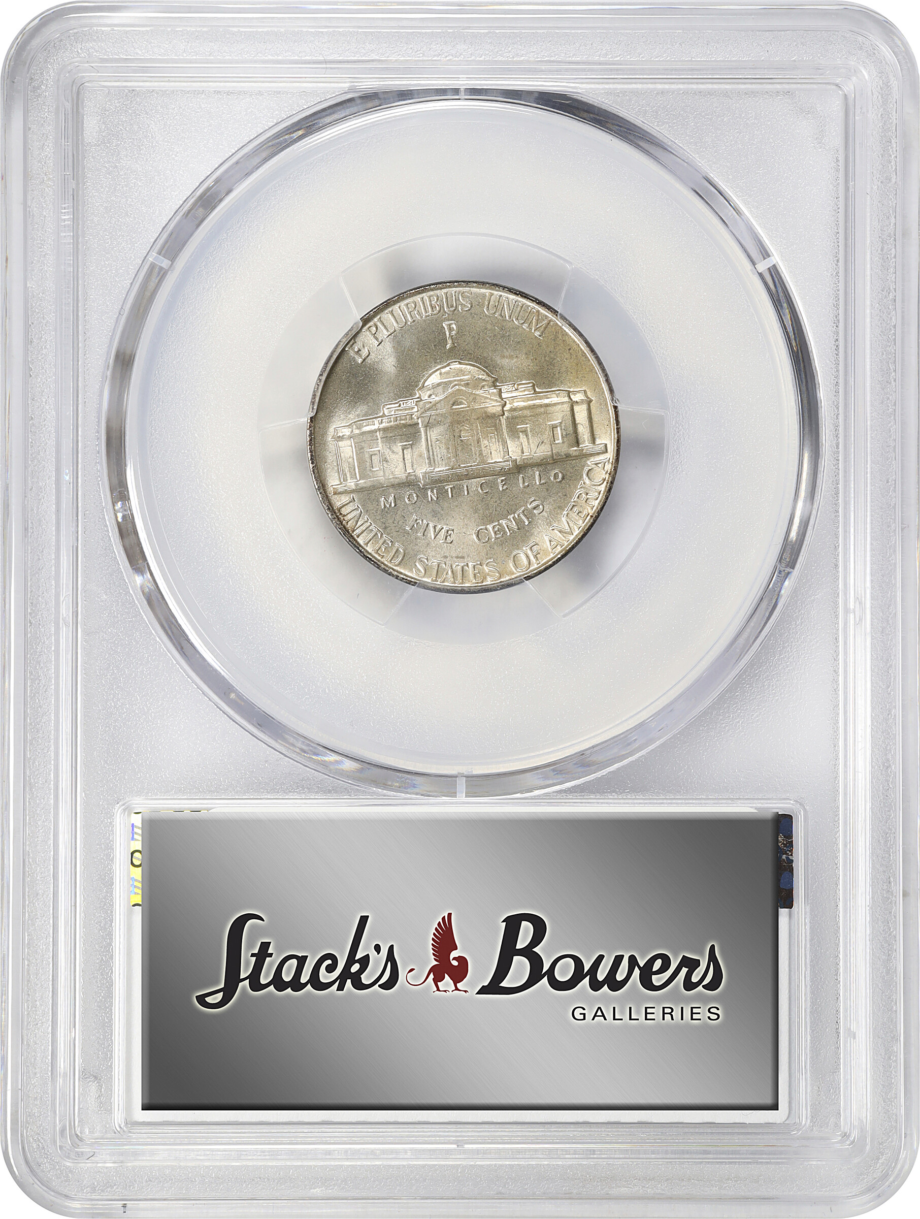 1945-P 5C Silver, Triple Die Reverse, FS-501/804 MS62 thumbnail 8