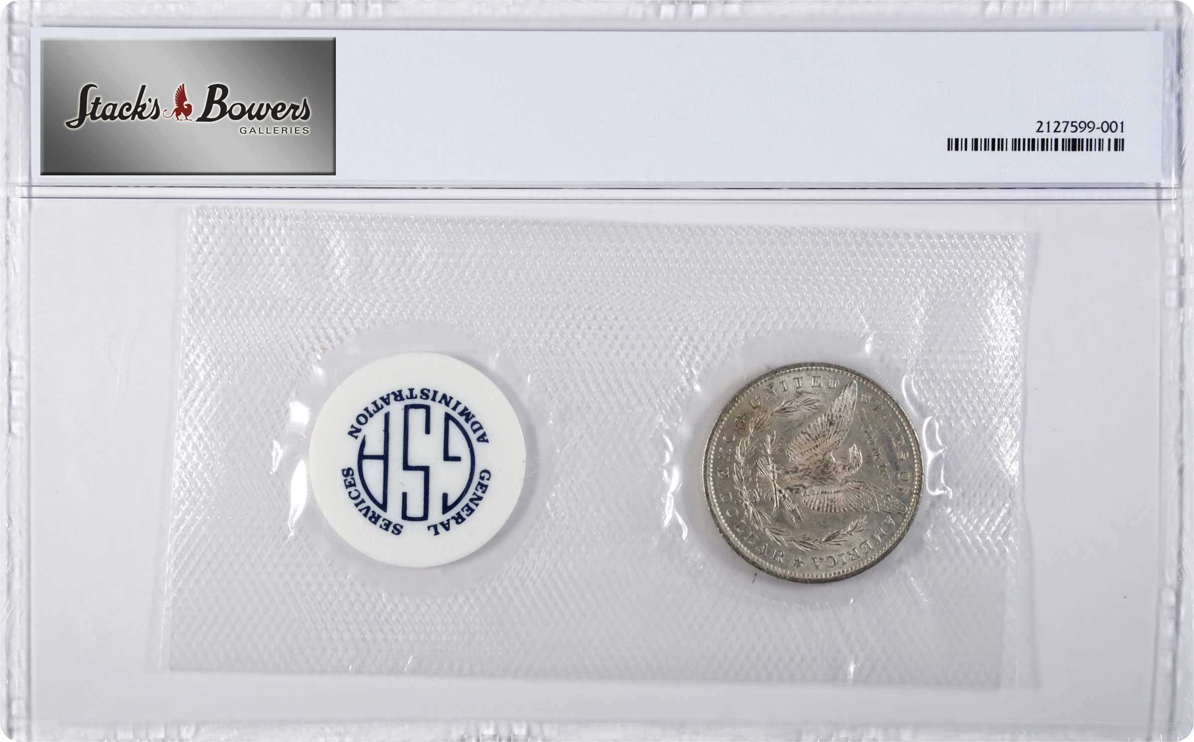 1881-O $1  GSA Hoard, Soft Package AU50 thumbnail 9
