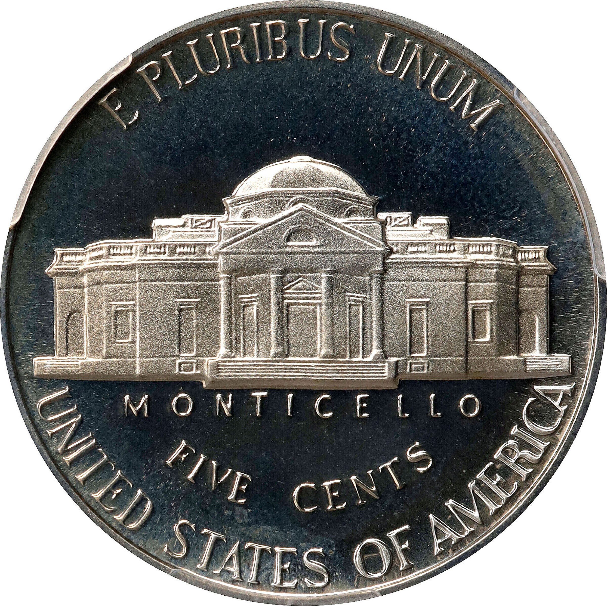 1990-S 5c Doubled Die Obverse, FS-101 PR DCAM PR64 DCAM thumbnail 4