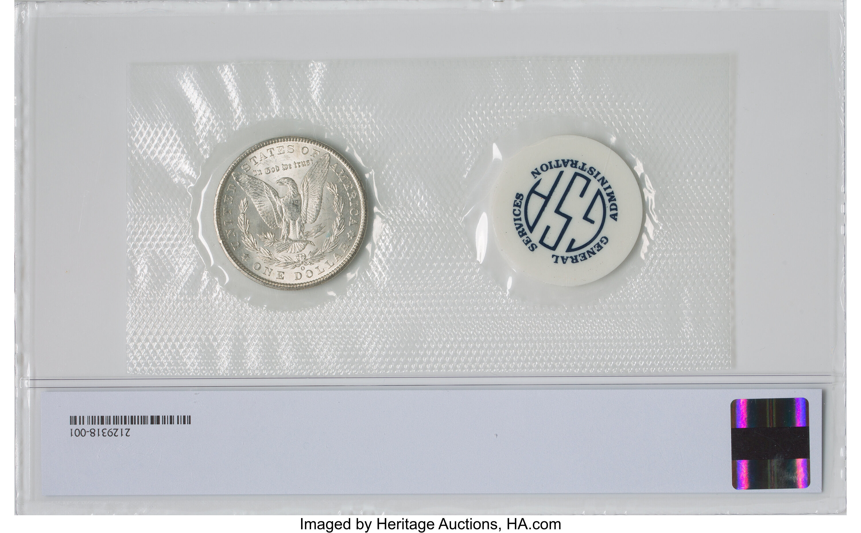 1902-O $1  GSA Hoard, Soft Package MS60 thumbnail 2