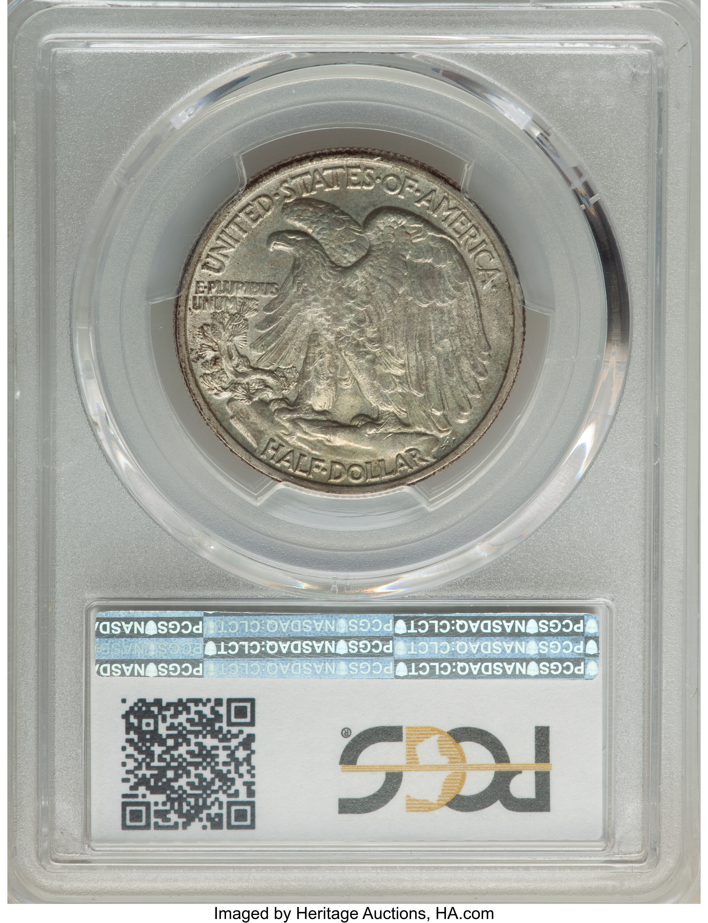1946 50c Doubled Die Reverse, FS-801 VG10 thumbnail 21