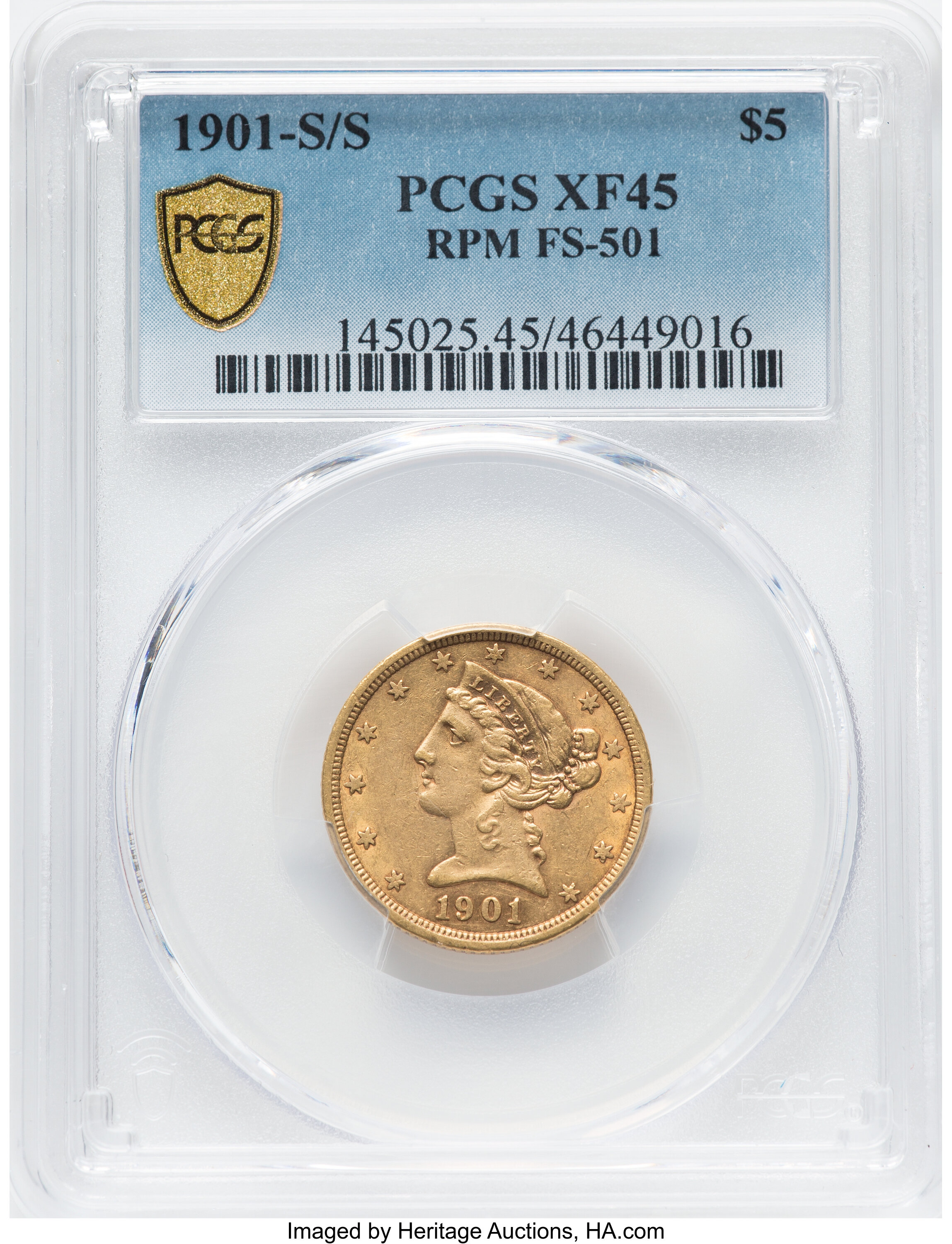 1901-S $5 VG8 thumbnail 15