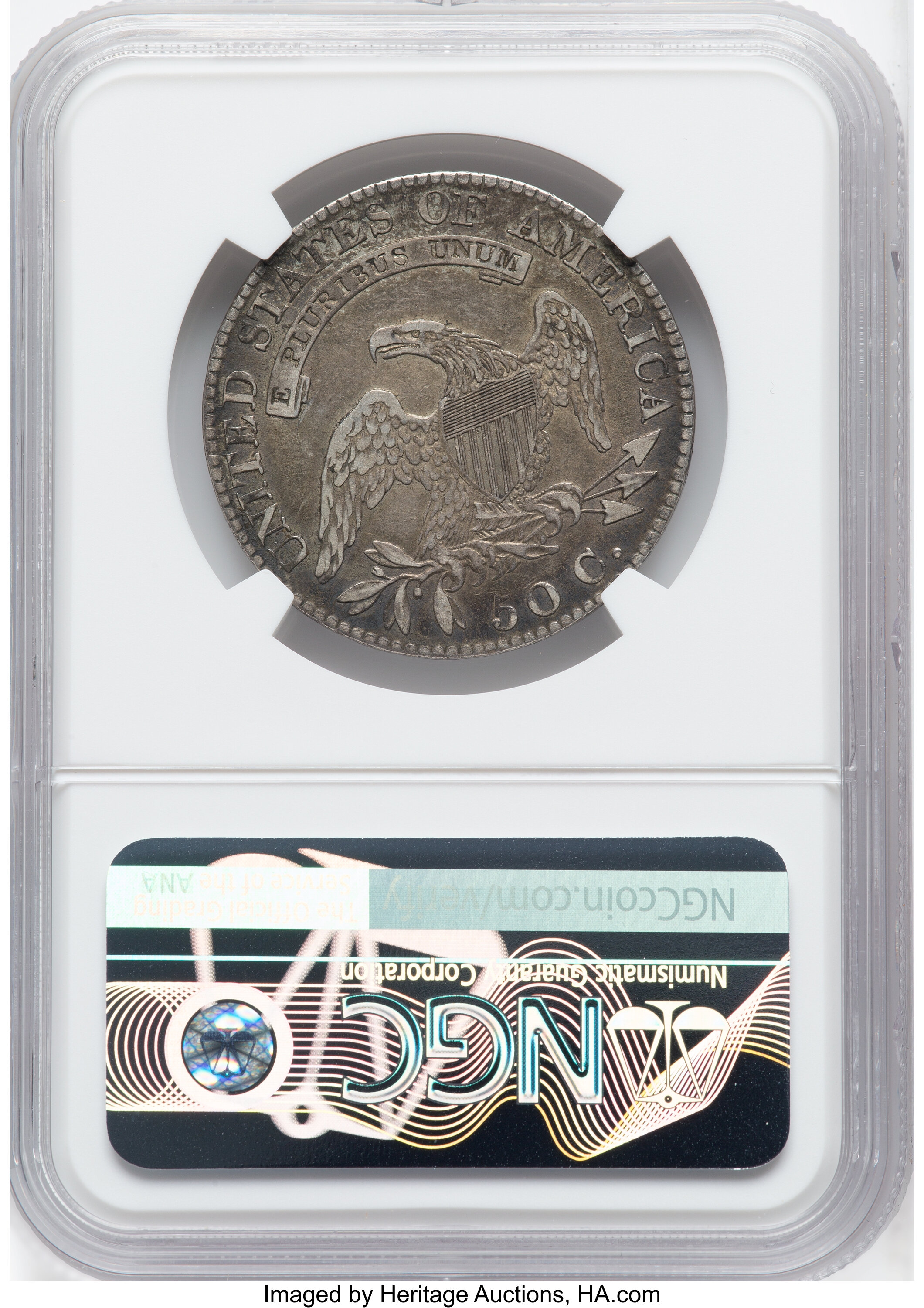 1819/8 50c Large 9, Pointed 1s, O-105 MS65 thumbnail 23