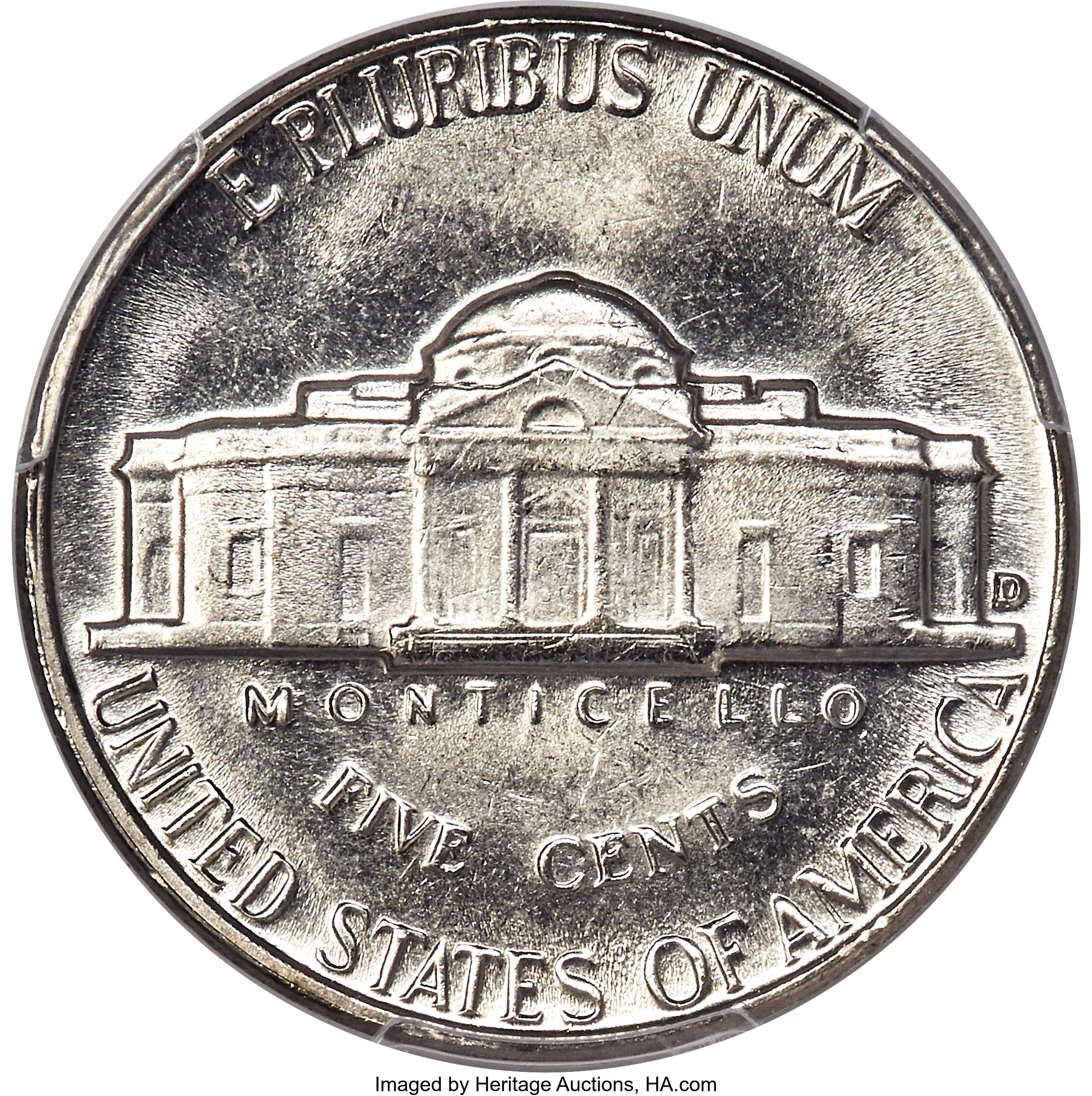 1964-D/D 5c Repunched Mintmark, FS-501 XF40 thumbnail 9