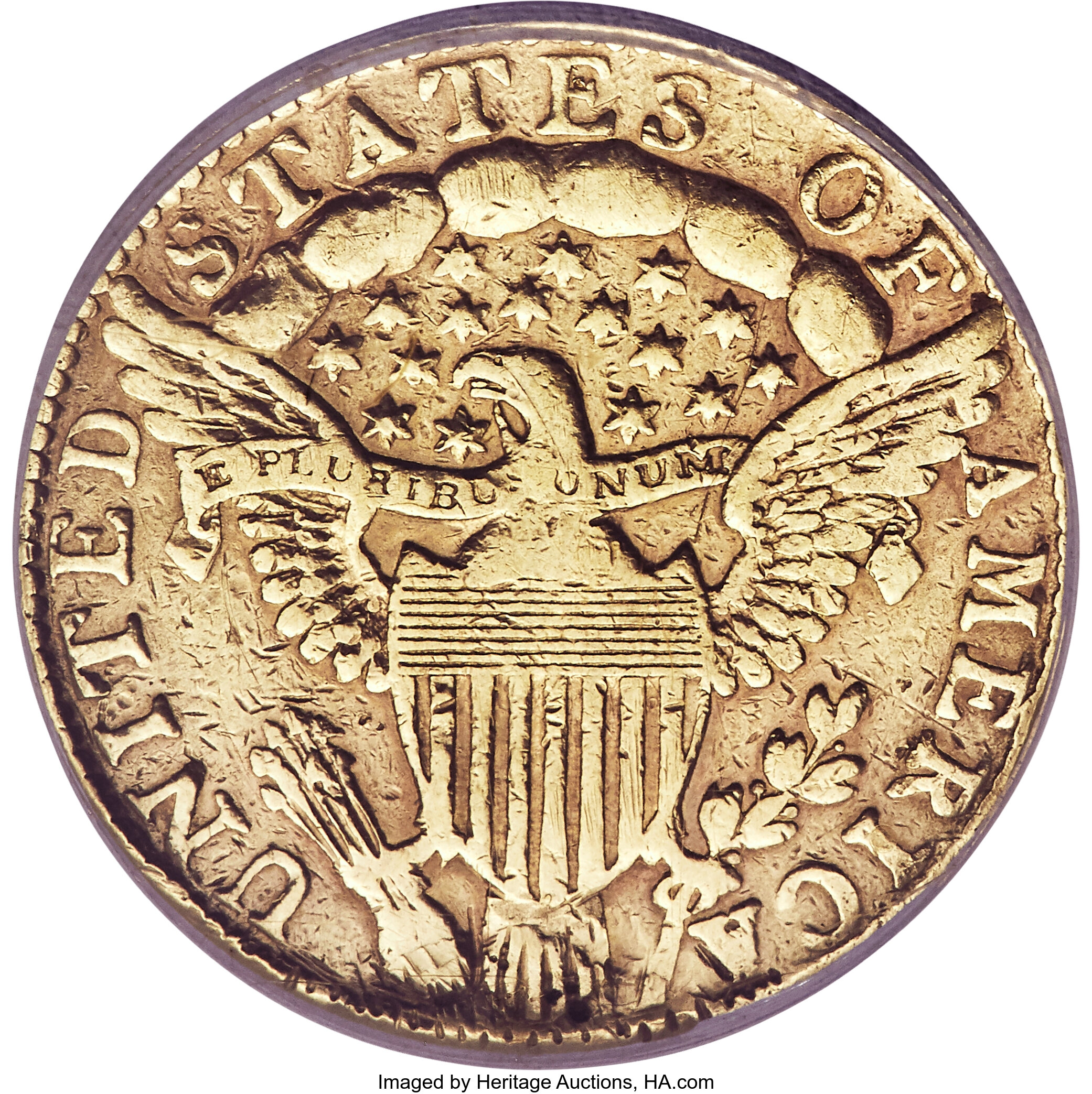 1796 $2 1/2 No Stars Obverse VF20 thumbnail 2