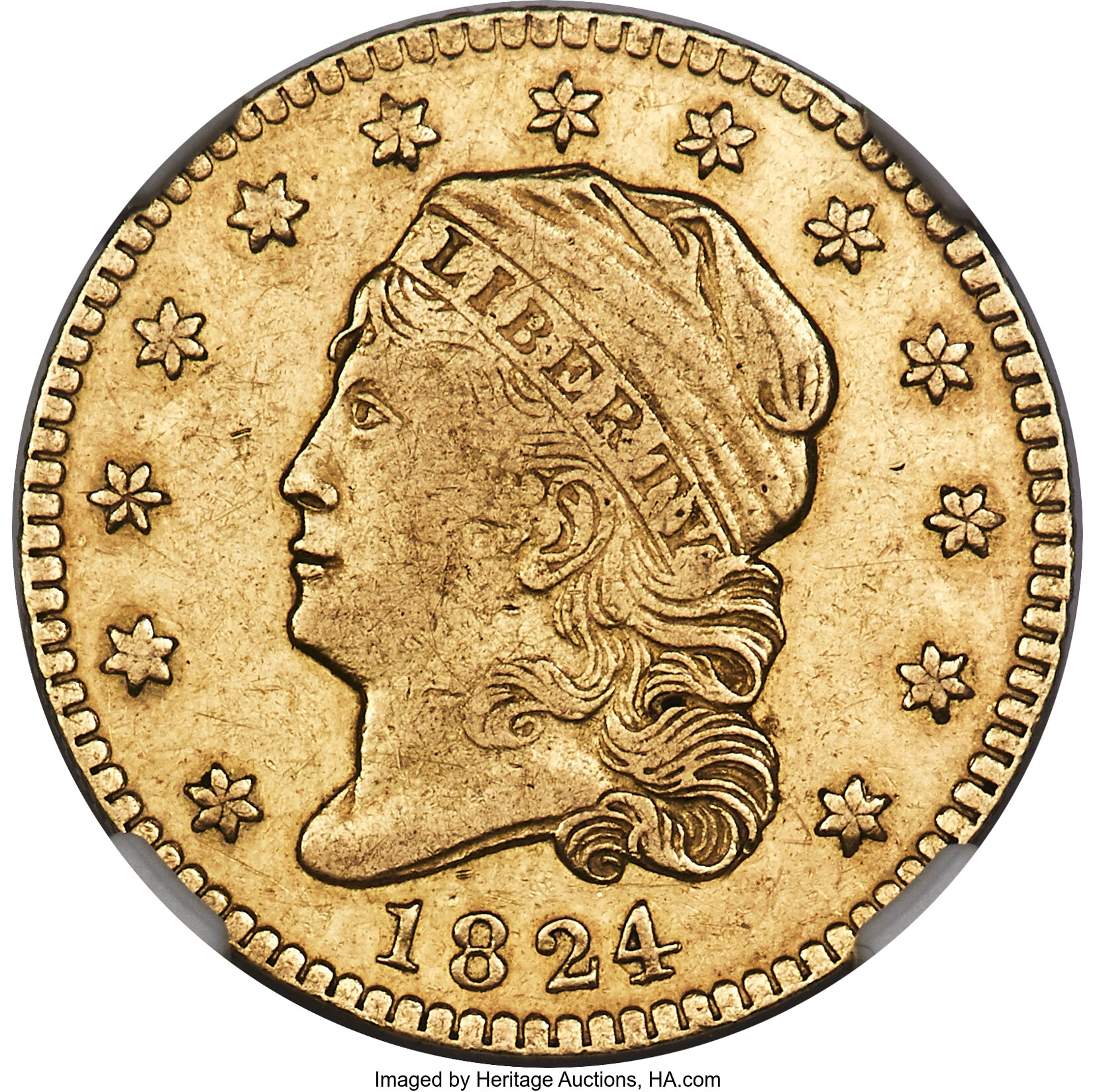 1824/1 $2 1/2 BD-1, R.5, XF45 NGC. ...