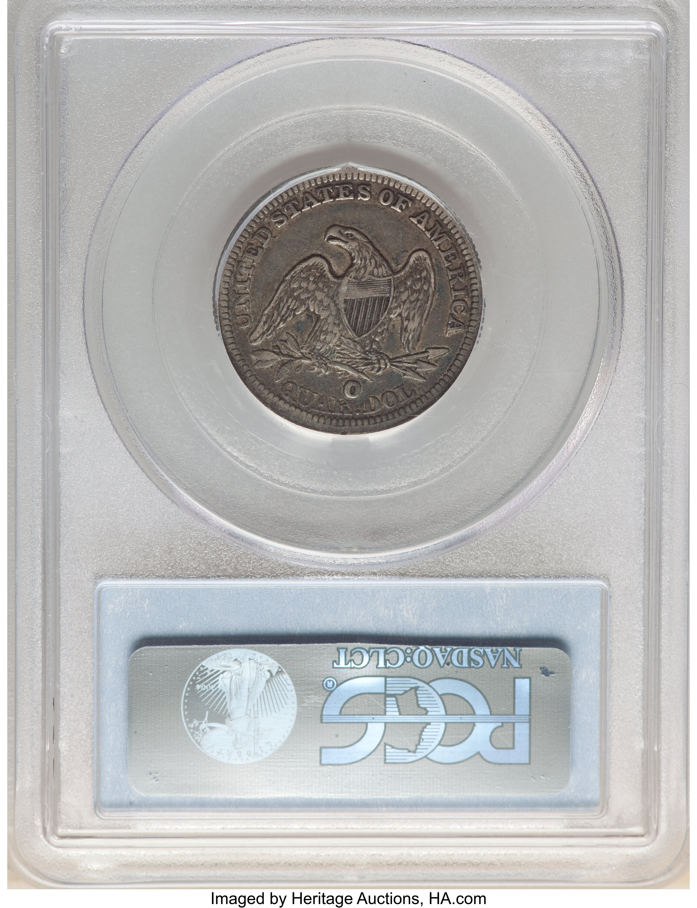 1854-O 25c Arrows, Huge O, FS-501 MS thumbnail 14
