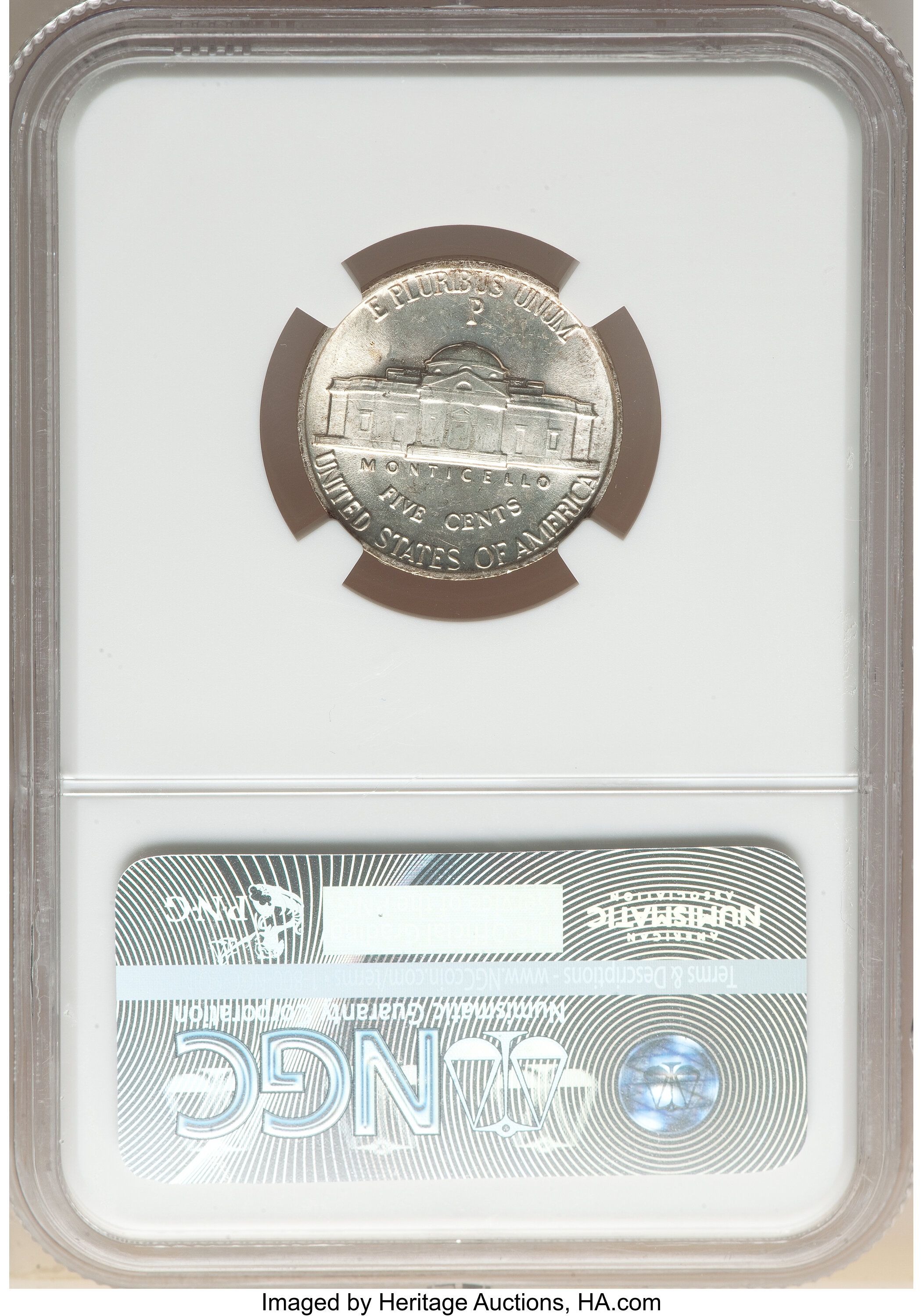 1943/2-P 5c Silver, DDO & Overdate, FS-101 MS FS MS62 FS thumbnail 6