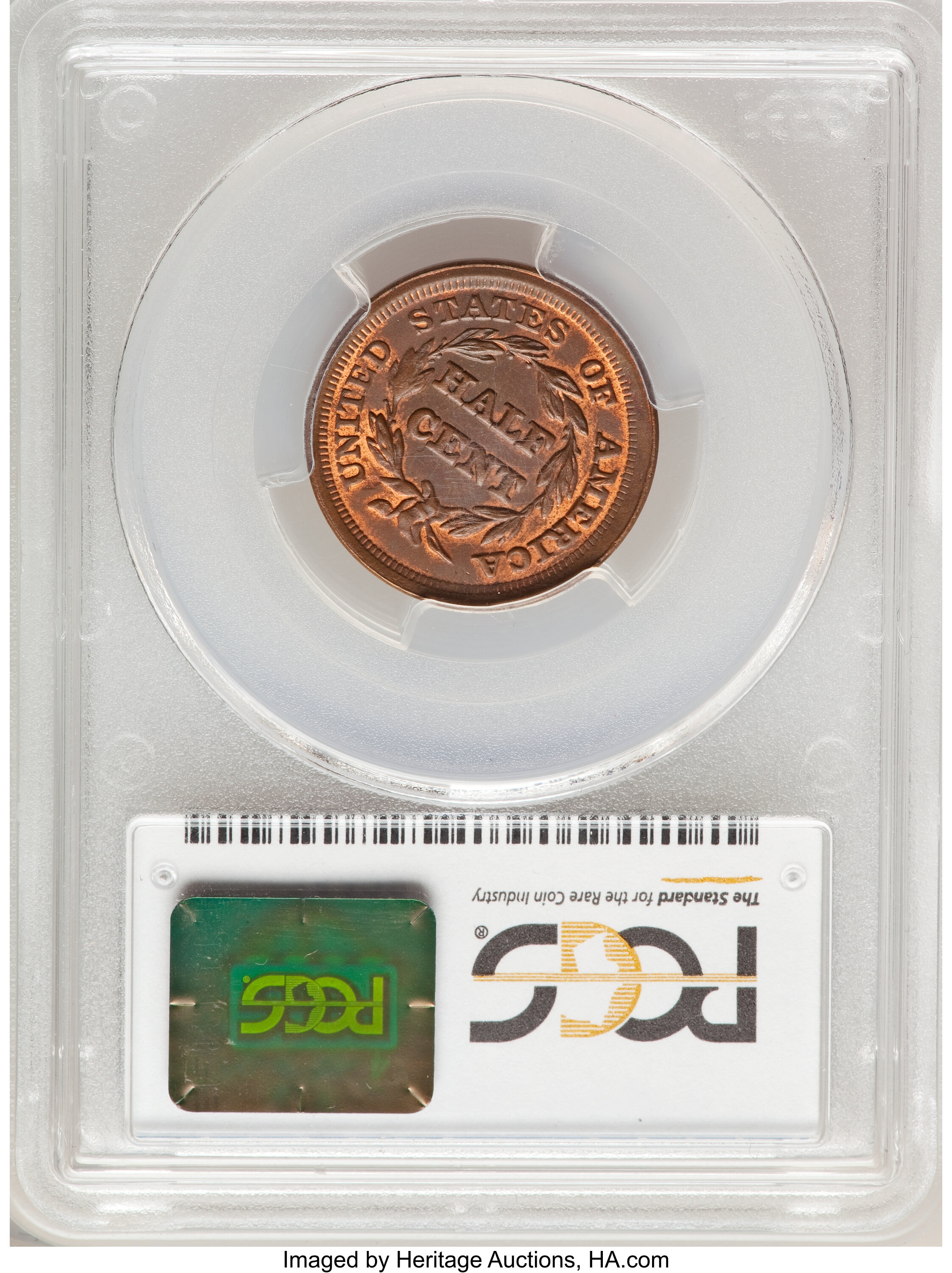 1853 1/2c MS RB MS65 RB thumbnail 6