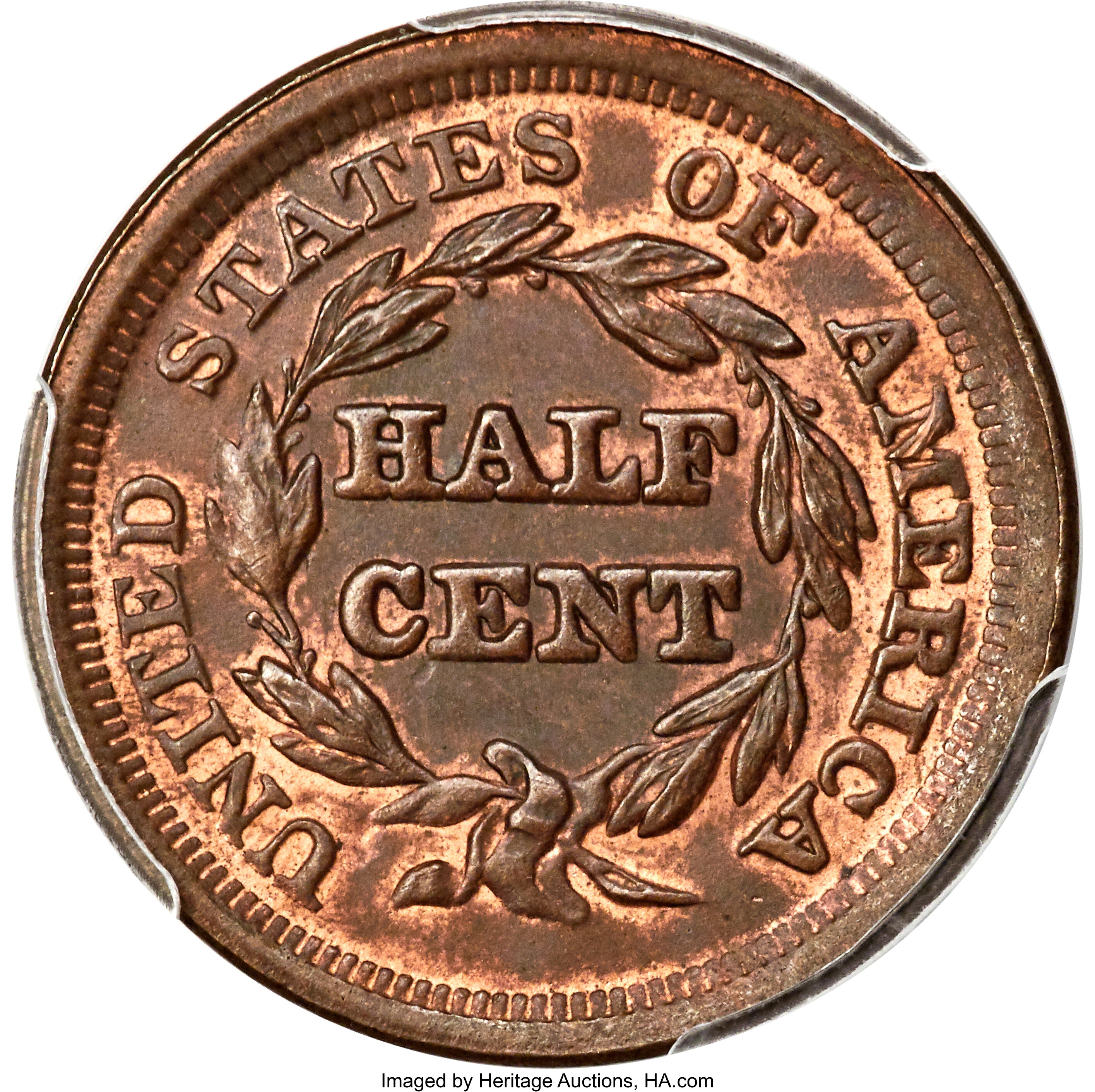 1853 1/2c MS RB MS65 RB thumbnail 7