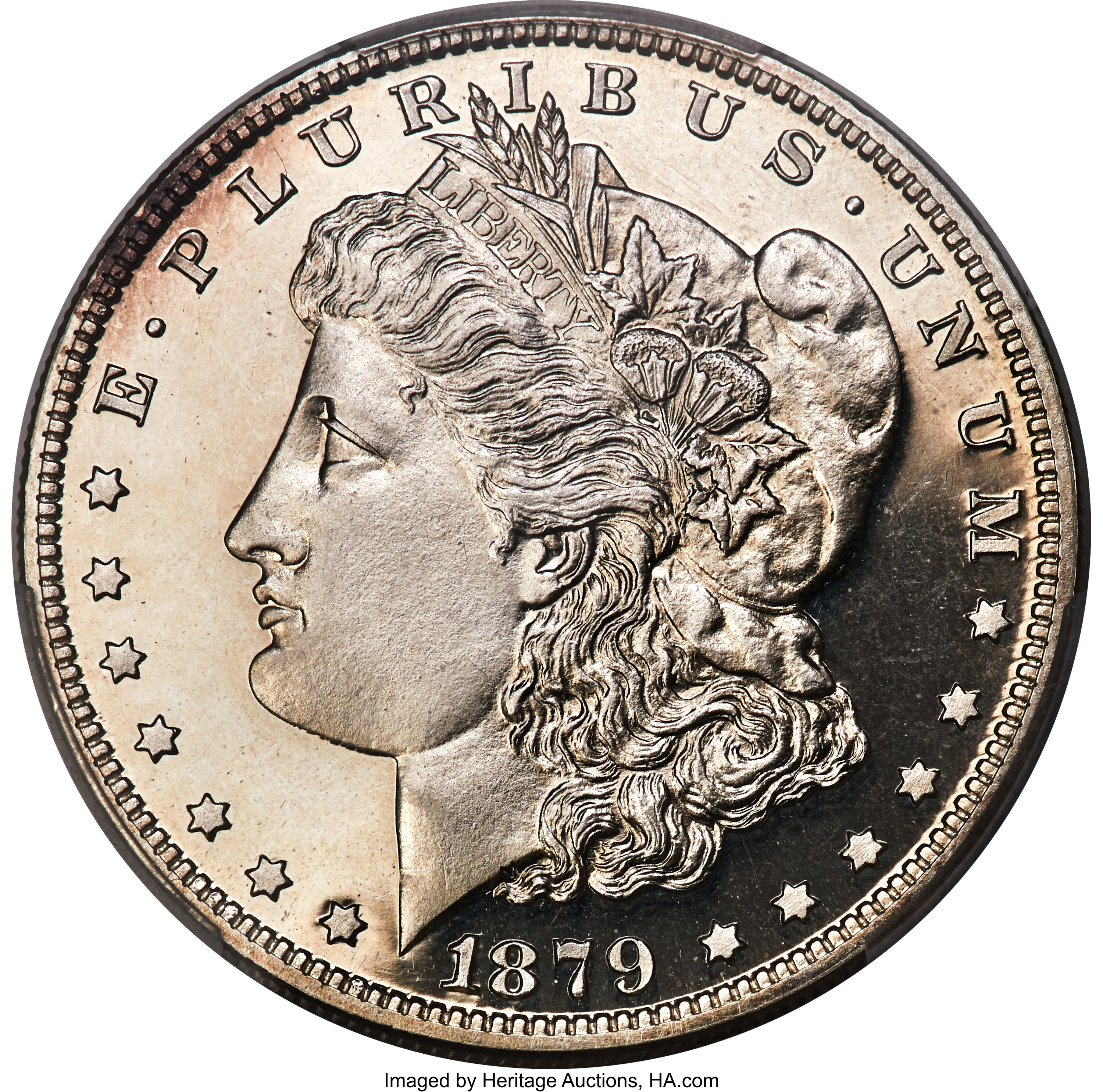 1879 $1 Morgan Dollar, Judd-1611, Pollock-1807, Low R.7, PR66+ Cameo PCGS. ...