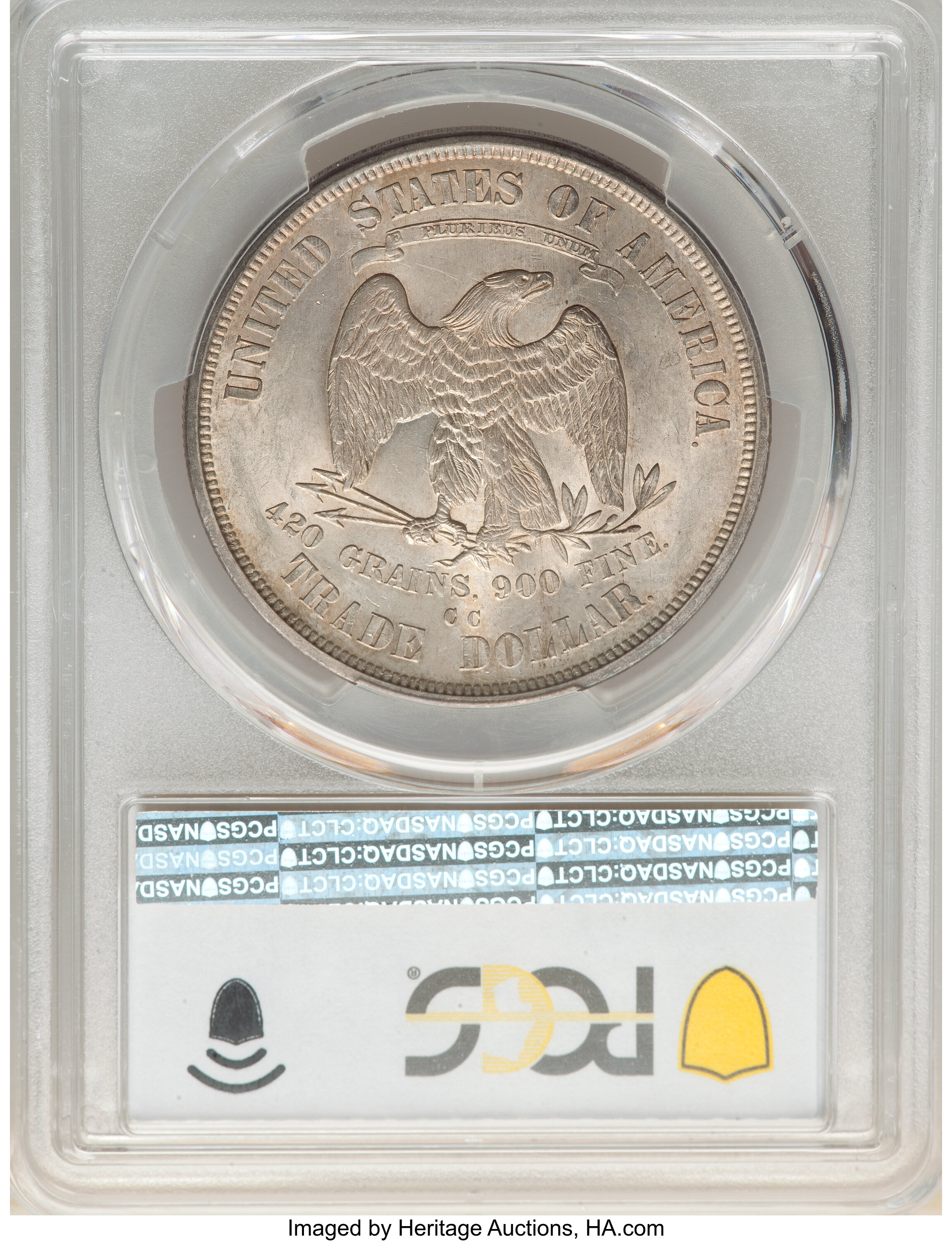1875-CC Trade$ Obverse I, Reverse I MS64 thumbnail 5