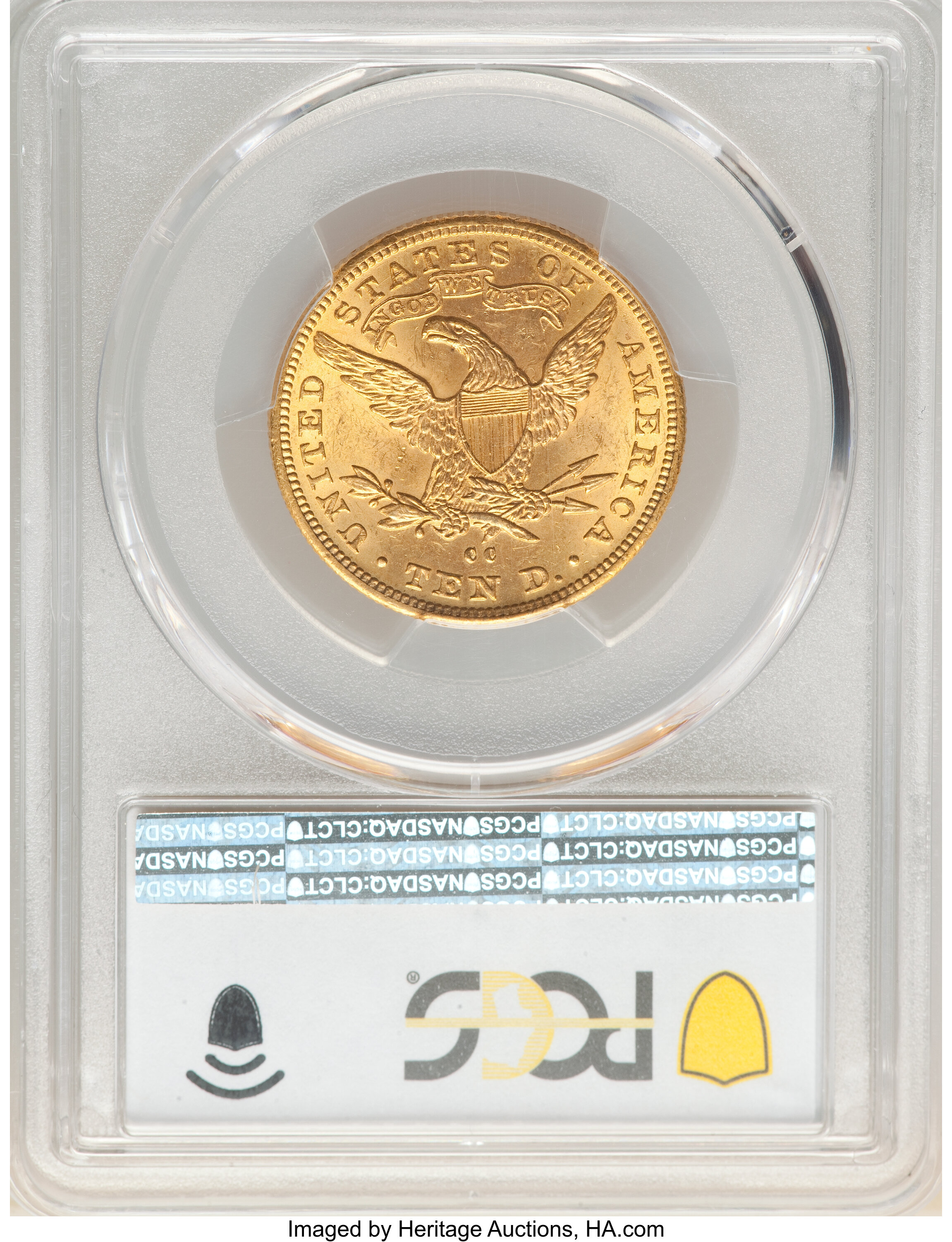 1892-CC $10  Tripled Die Reverse, FS-801 VF30 thumbnail 24