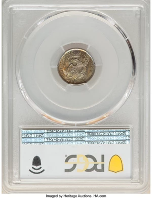 image for: 1836 H10C 3 Over Inverted 3, V-4, LM-3, FS-301, R.1, MS66+ PCGS. CAC....