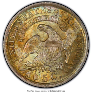 image for: 1836 H10C 3 Over Inverted 3, V-4, LM-3, FS-301, R.1, MS66+ PCGS. CAC....